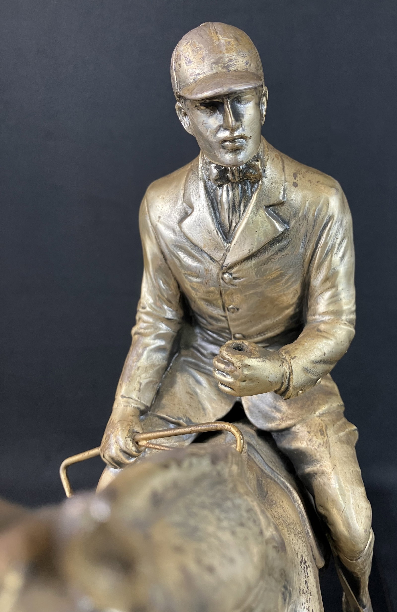 Equestrian Hunting Sculpture - 4