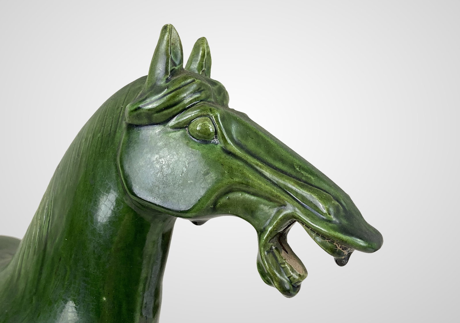 20th Century Chinese Tang-Style Pottery Horse - 6