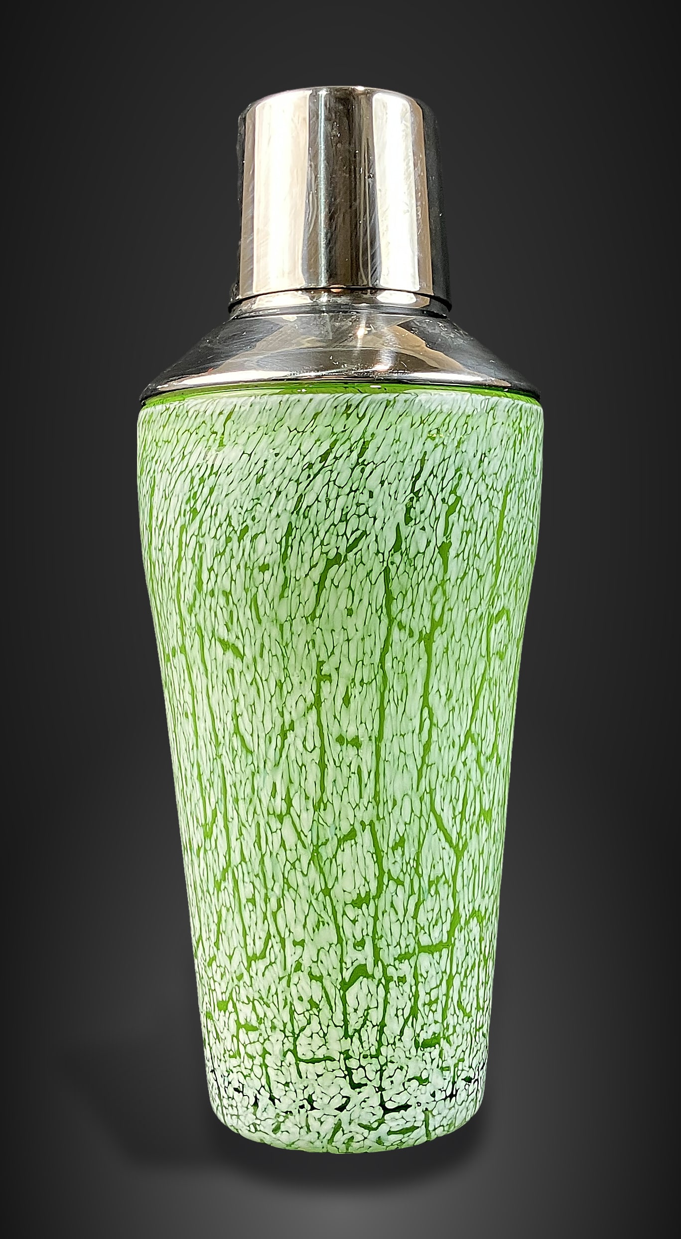 Mid-Century Modern Art Glass Cocktail Shaker - 6