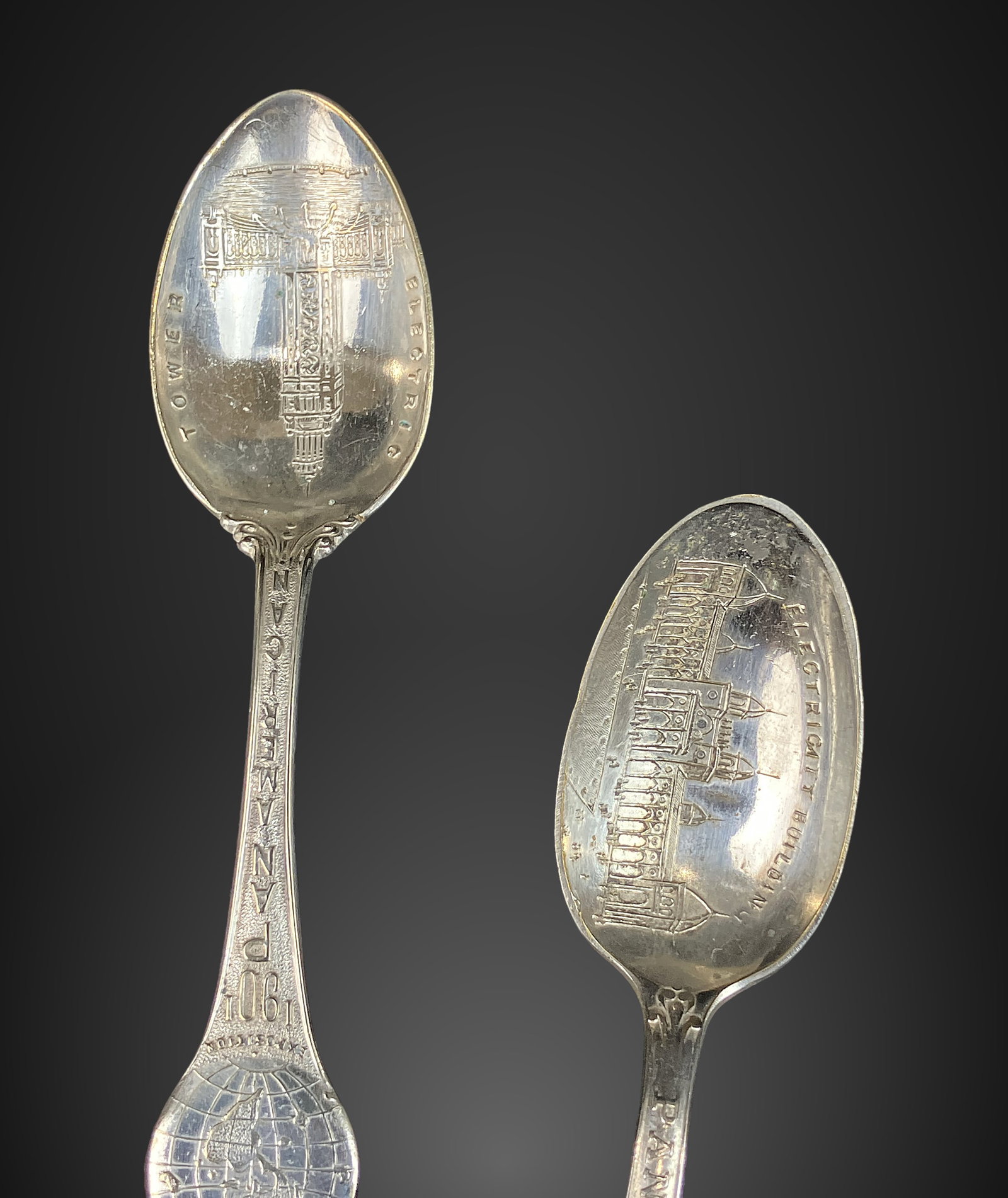 Pan-American Exposition Souvenir Spoons,1901 - 5