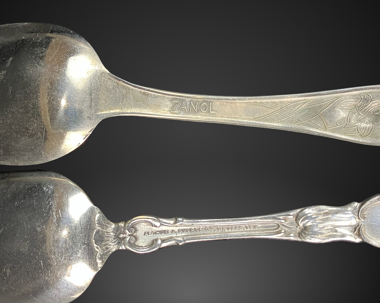 Antique Souvenir Spoon Assortment - 9