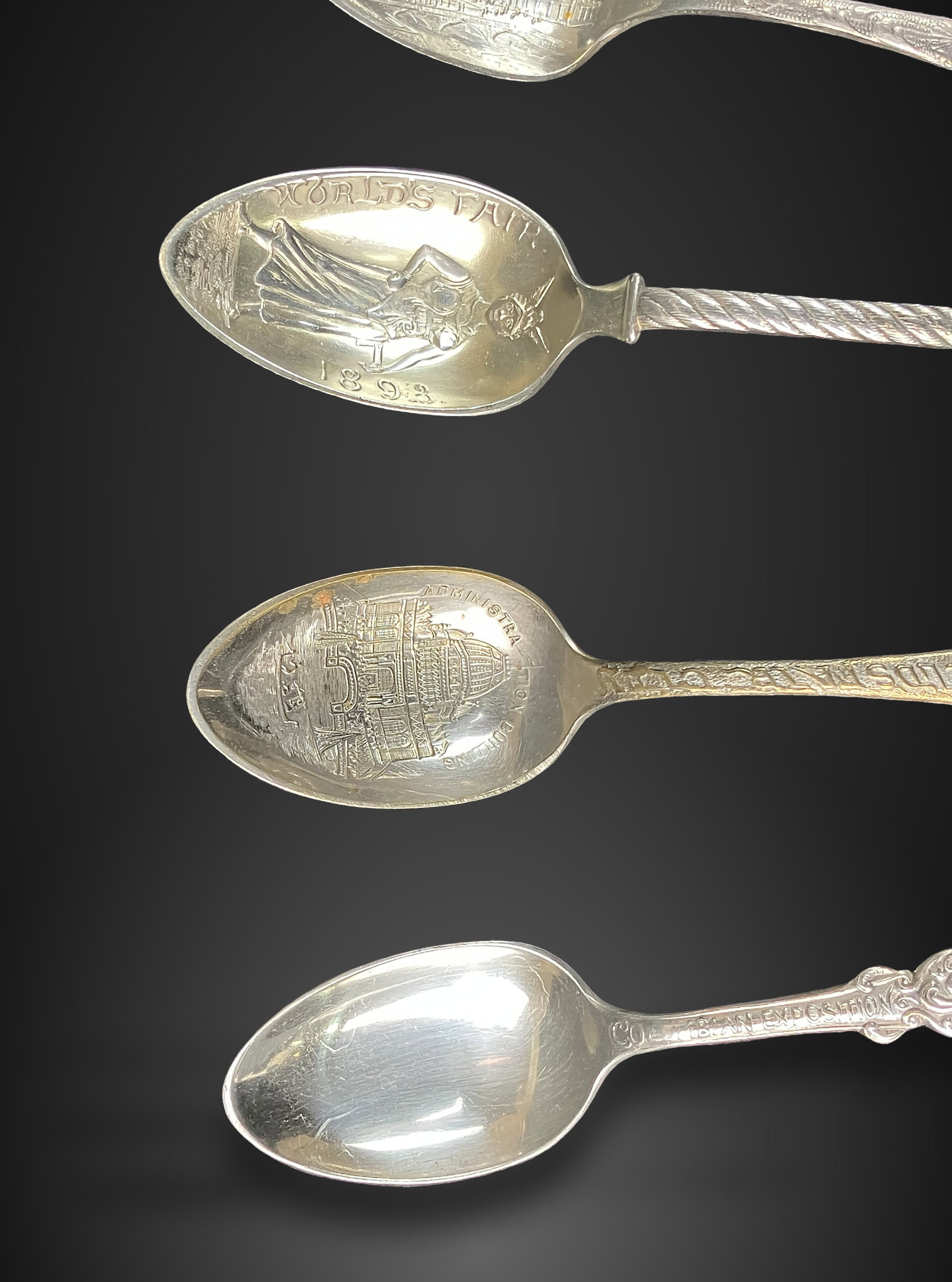 Columbian Exposition Souvenir Spoons, 1893 - 2