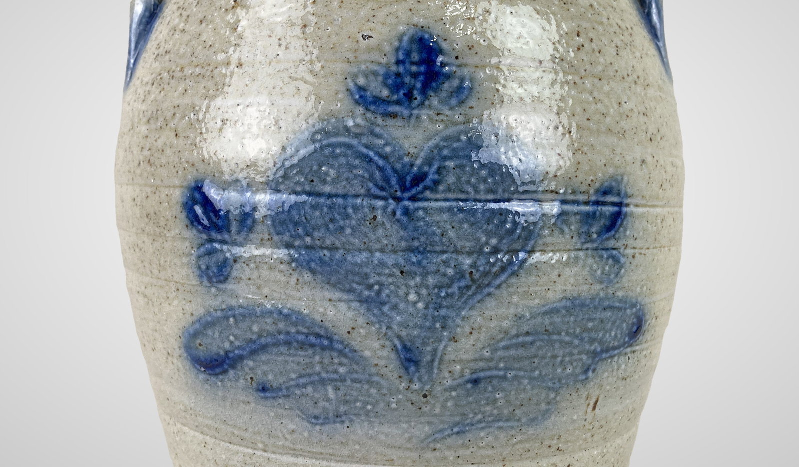 Shadowlawn Stoneware Pottery Jar - 6