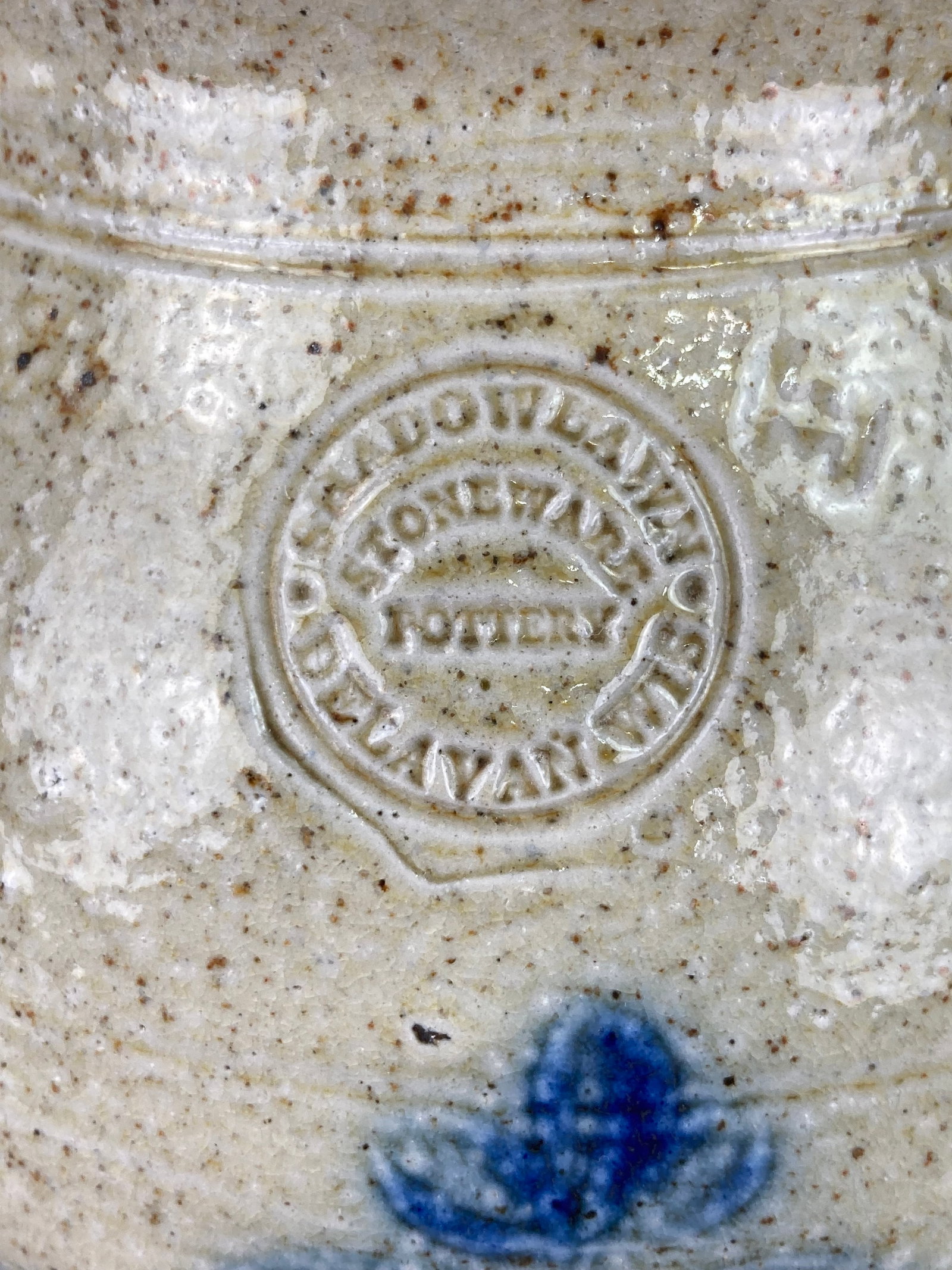 Shadowlawn Stoneware Pottery Jar - 7