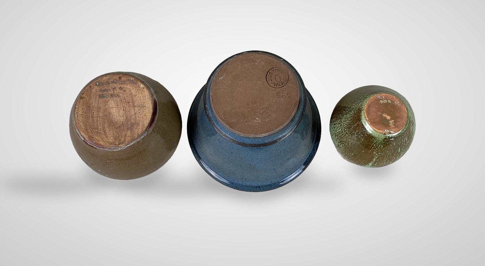 Studio Pottery Vessels Including Brown and Jugtown - 10