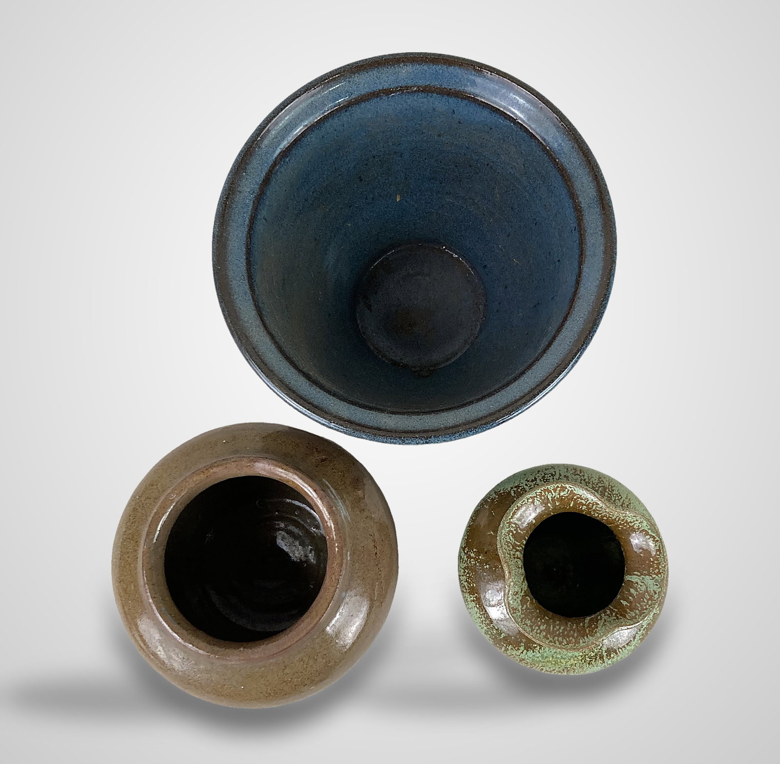 Studio Pottery Vessels Including Brown and Jugtown - 9