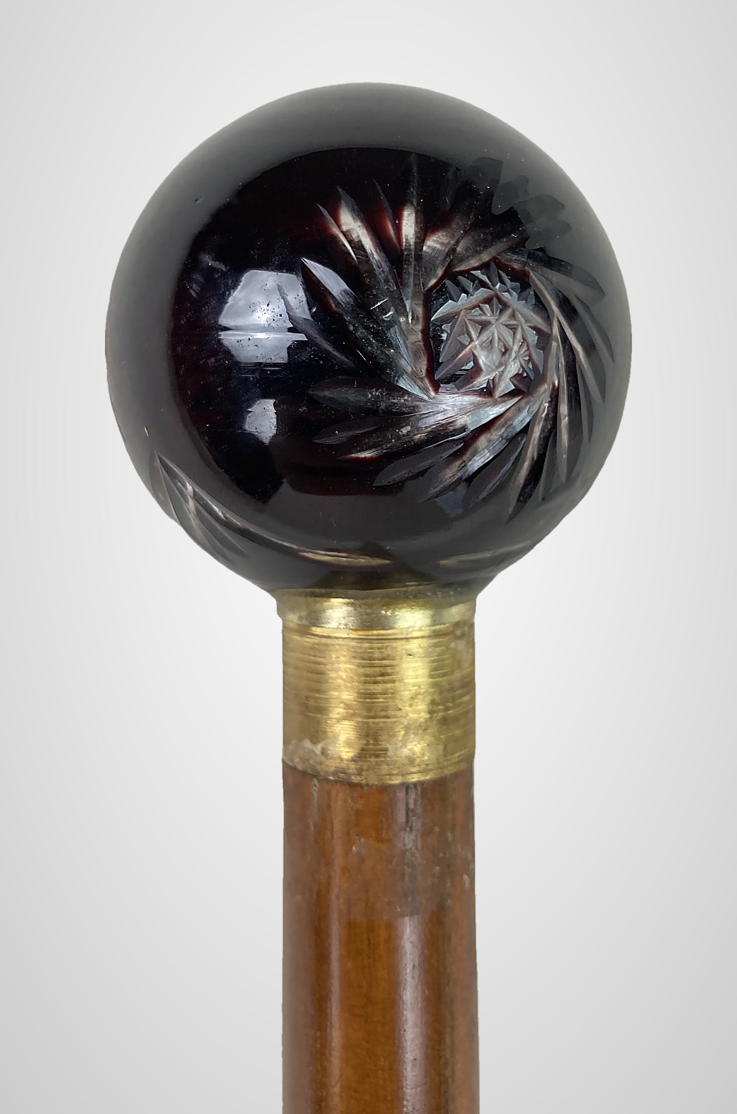 Etched Glass Cane - 3