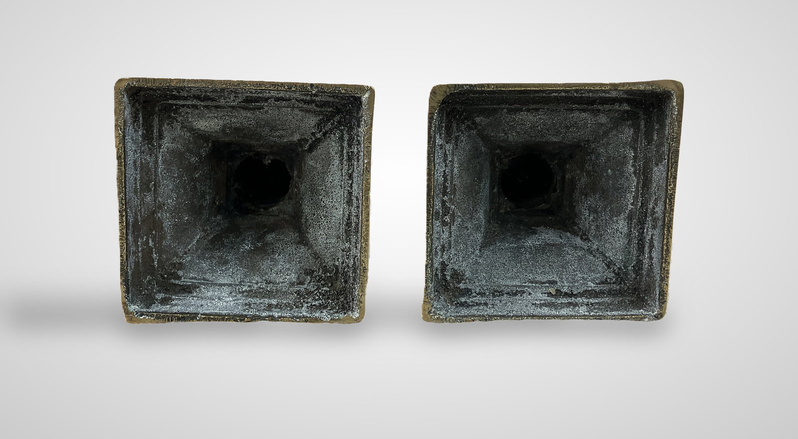 Pair of Brass Candlesticks - 7