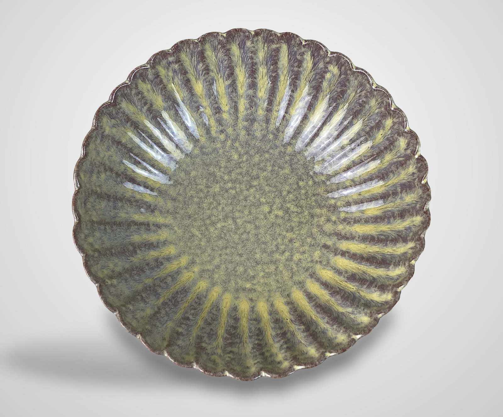 Italian Yellow Glazed Pottery Bowl - 4