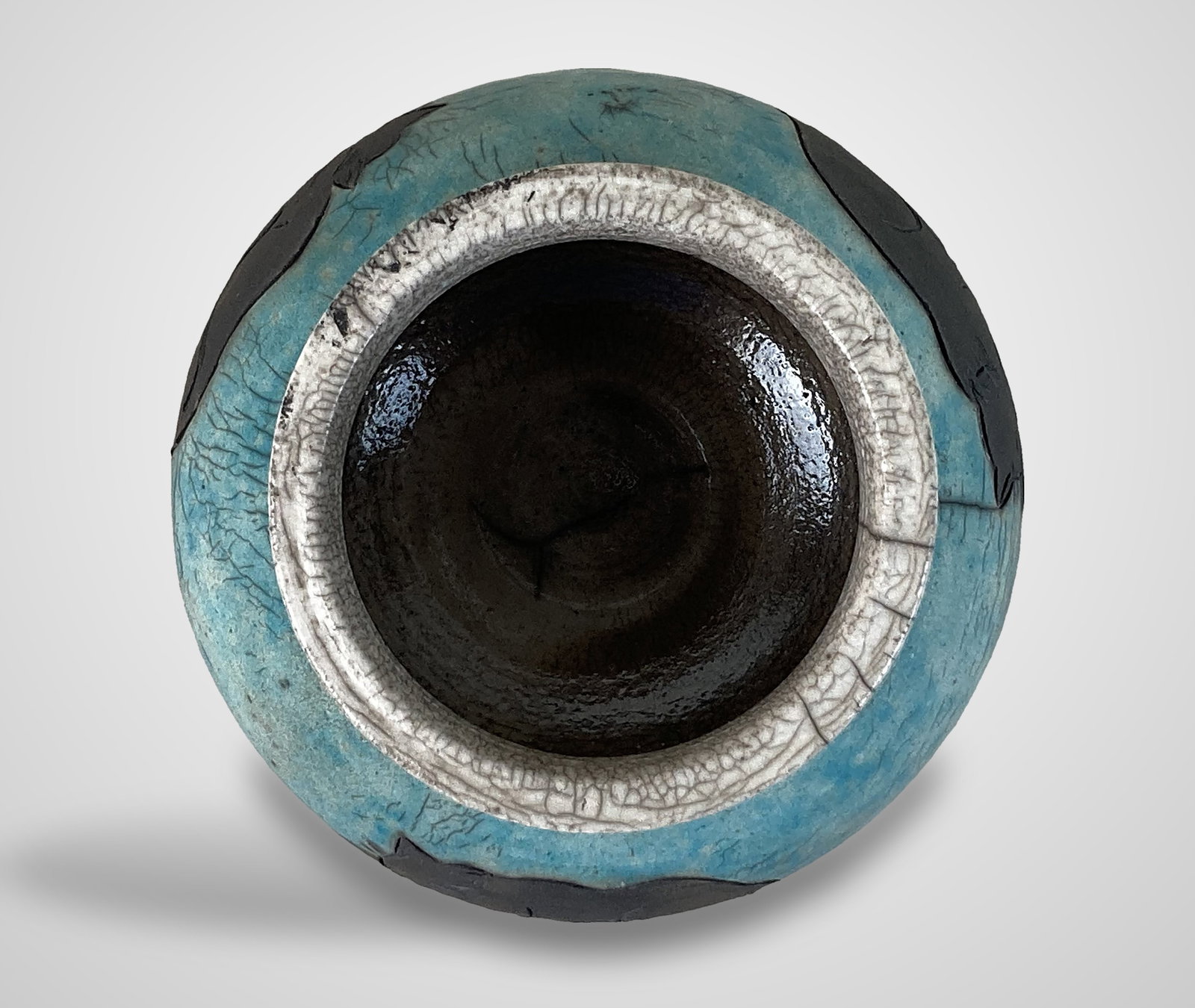 Studio Pottery Cat Vase - 2