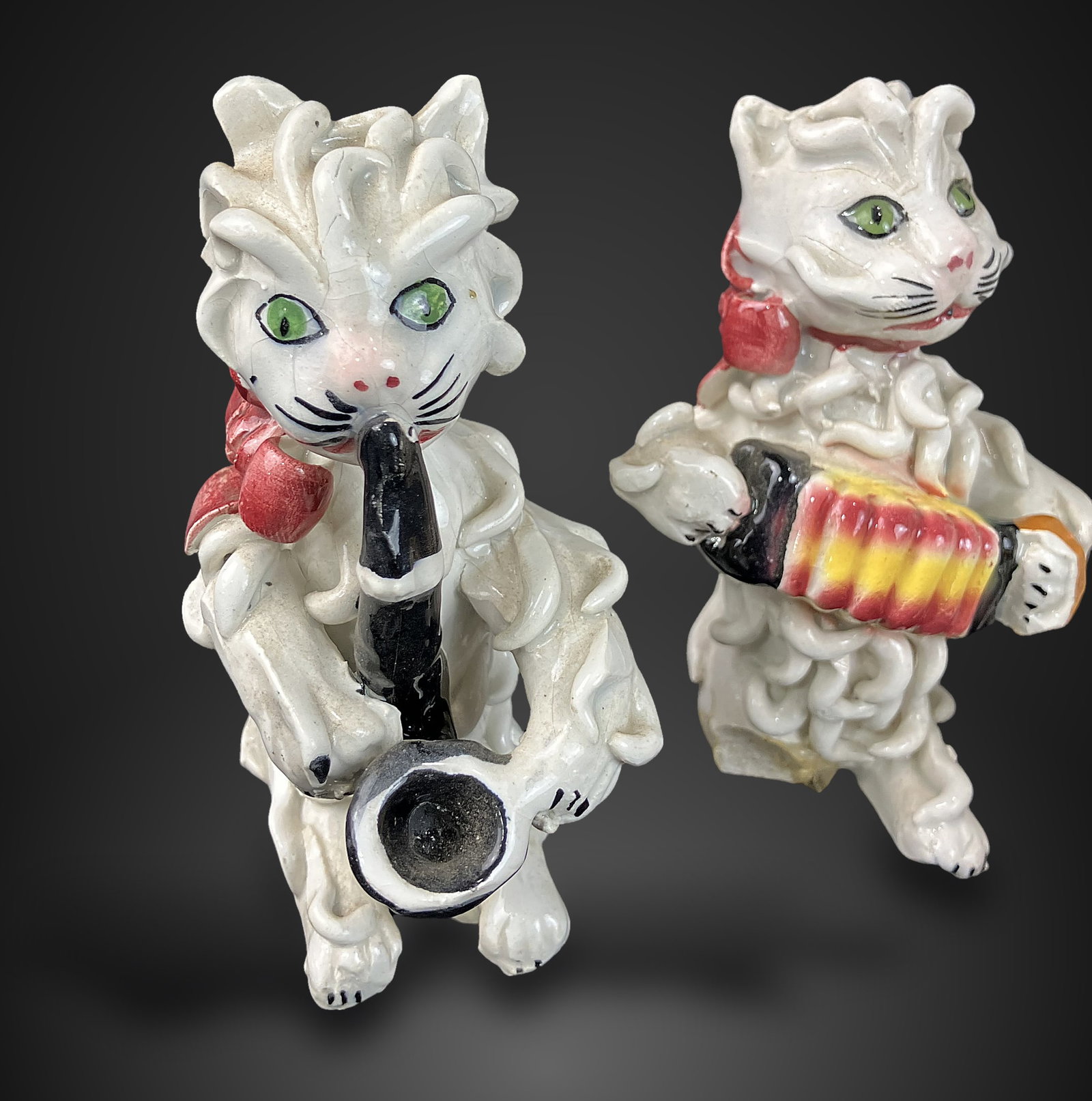 Mid-Century Italian Spaghetti Cat Band - 3