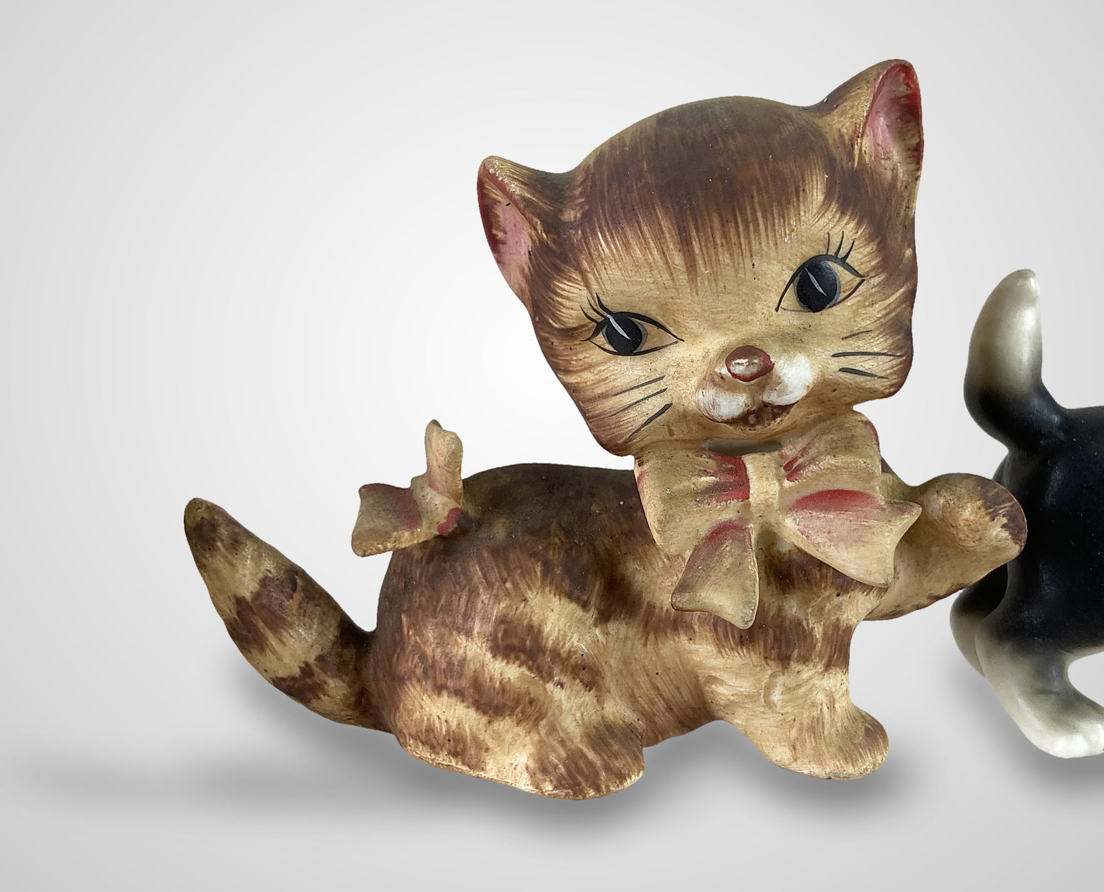Cat Figurines Including Lefton and Hagen-Renaker - 6