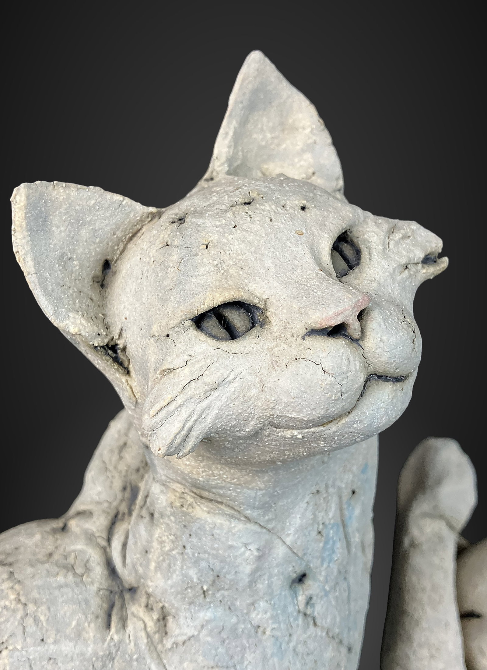 Set of Studio Pottery Cats - 2