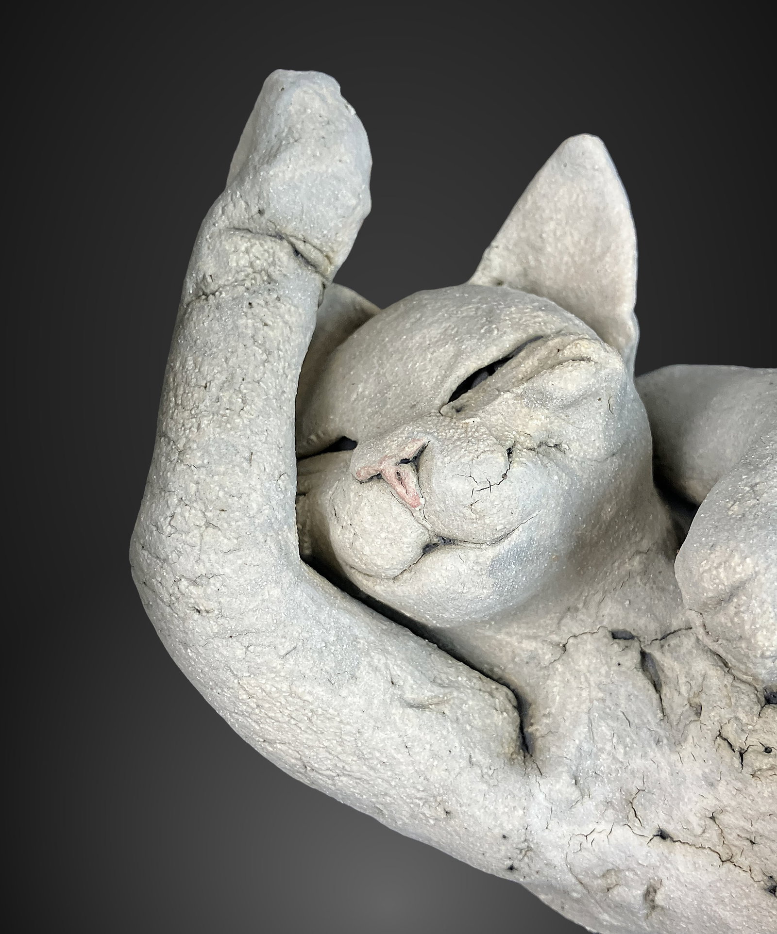 Set of Studio Pottery Cats - 3