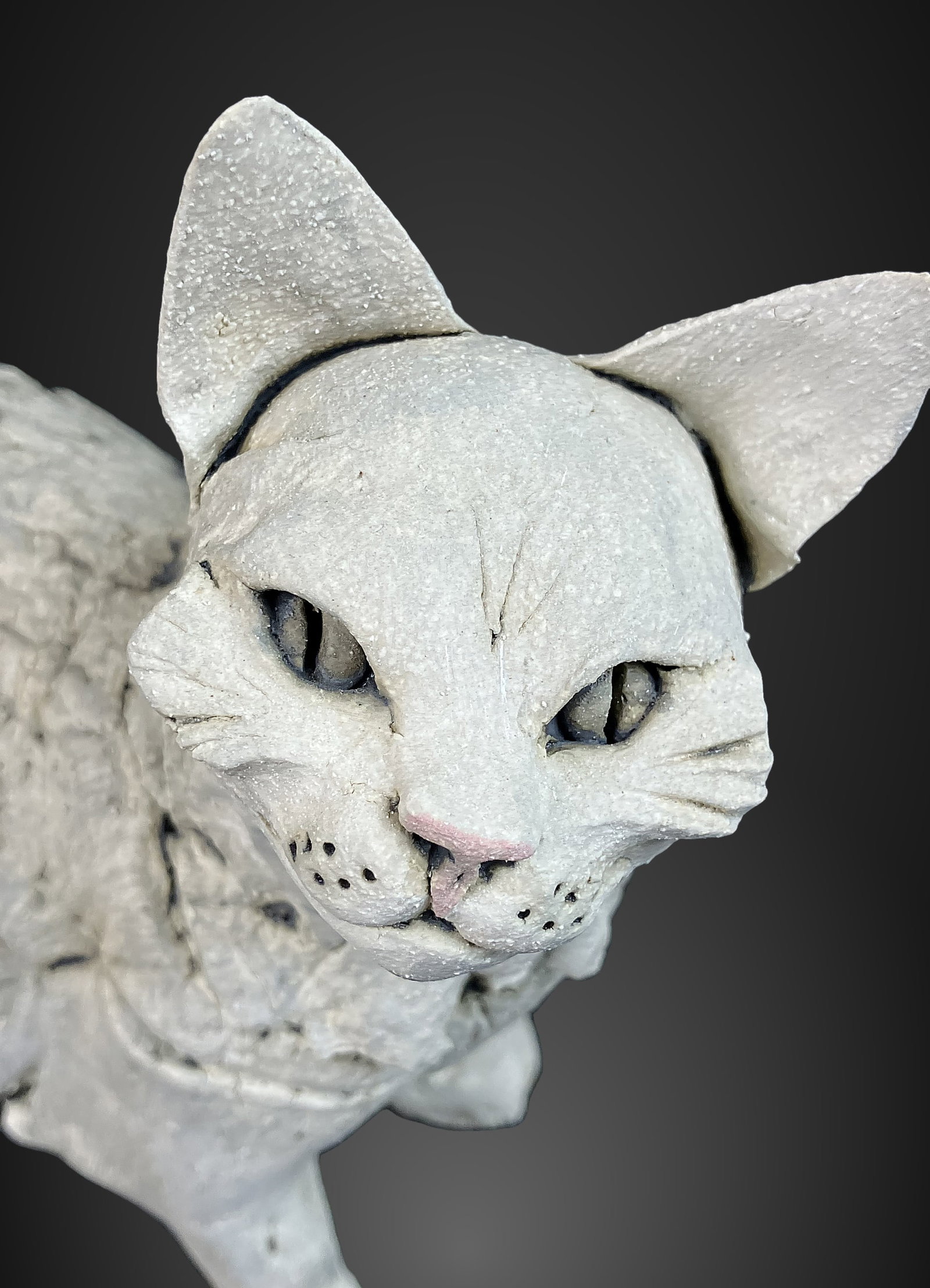 Set of Studio Pottery Cats - 4