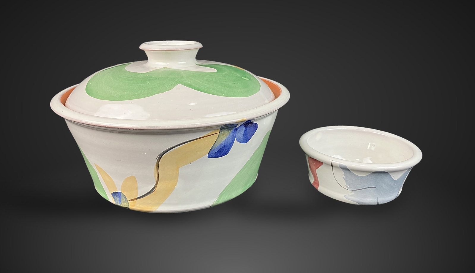Studio Pottery Modernist Glazed Dinnerware - 6