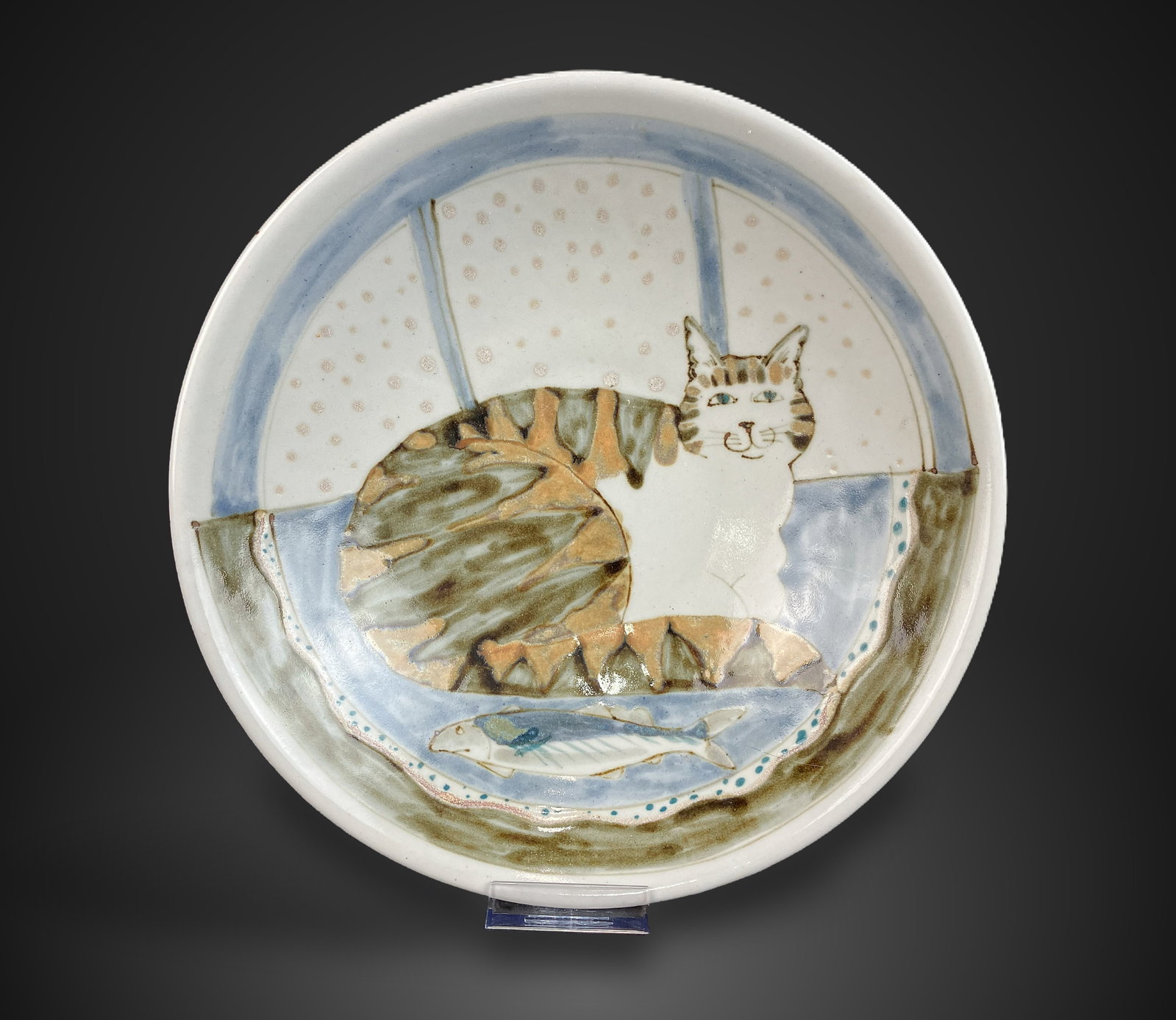 Highland Stoneware Cat Pottery - 2