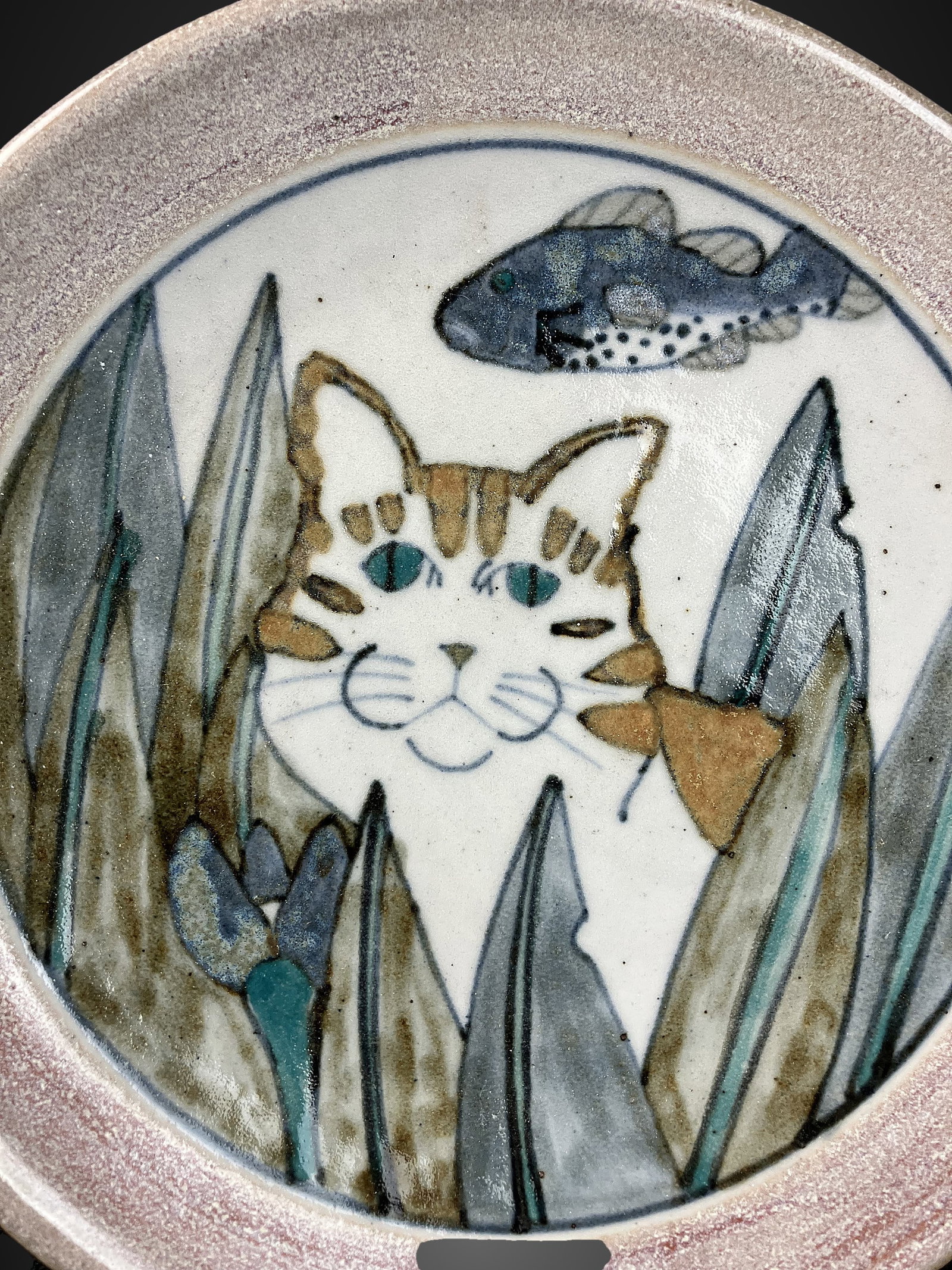 Highland Stoneware Cat Pottery - 5