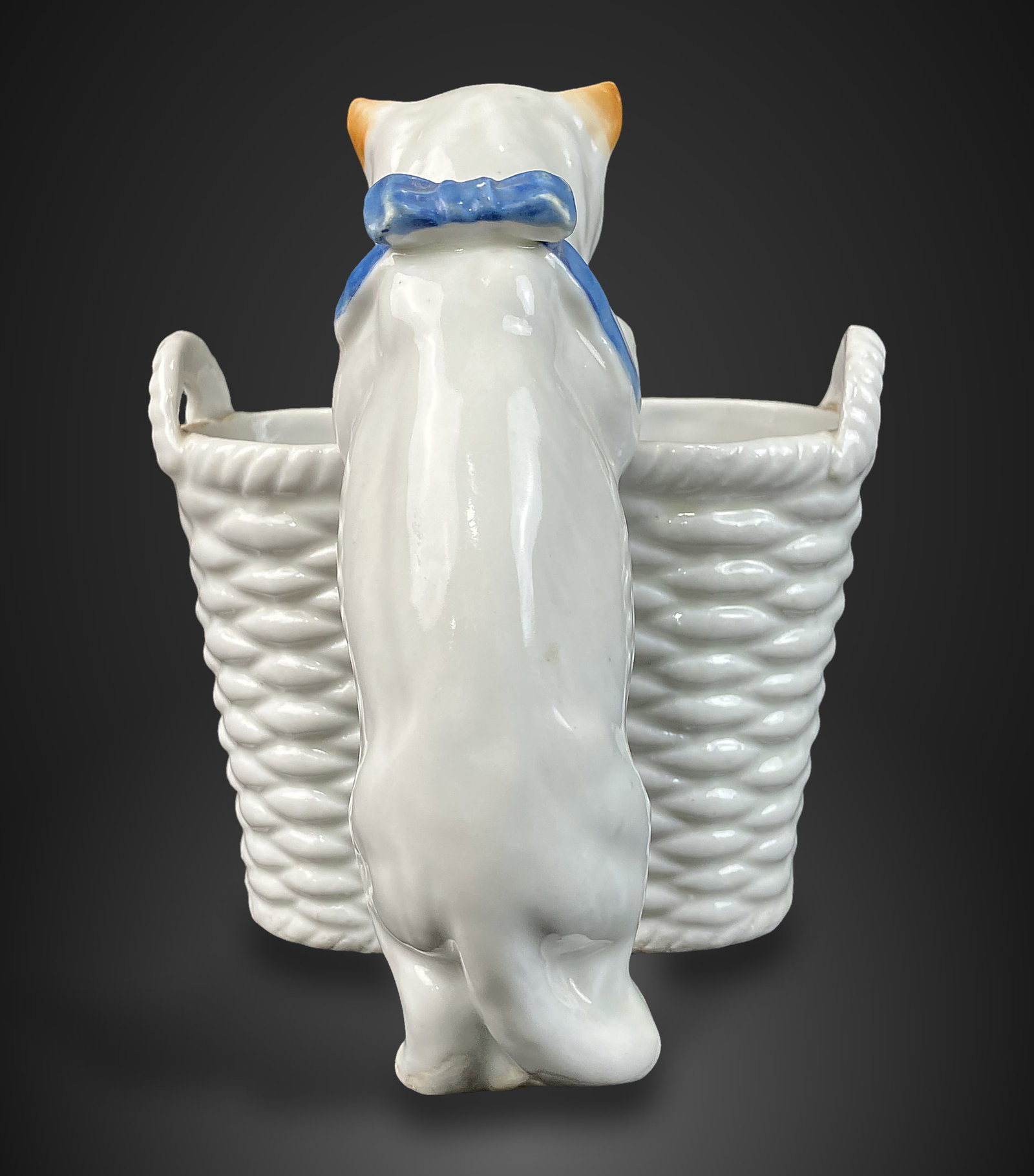 Porcelain Cat Figurine - 6
