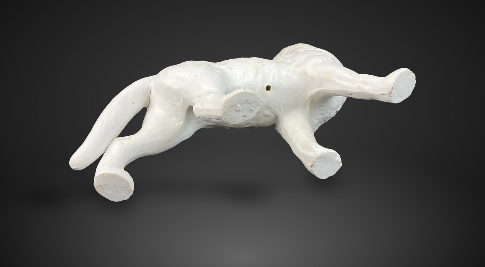 Bisque Ceramic Cat - 8