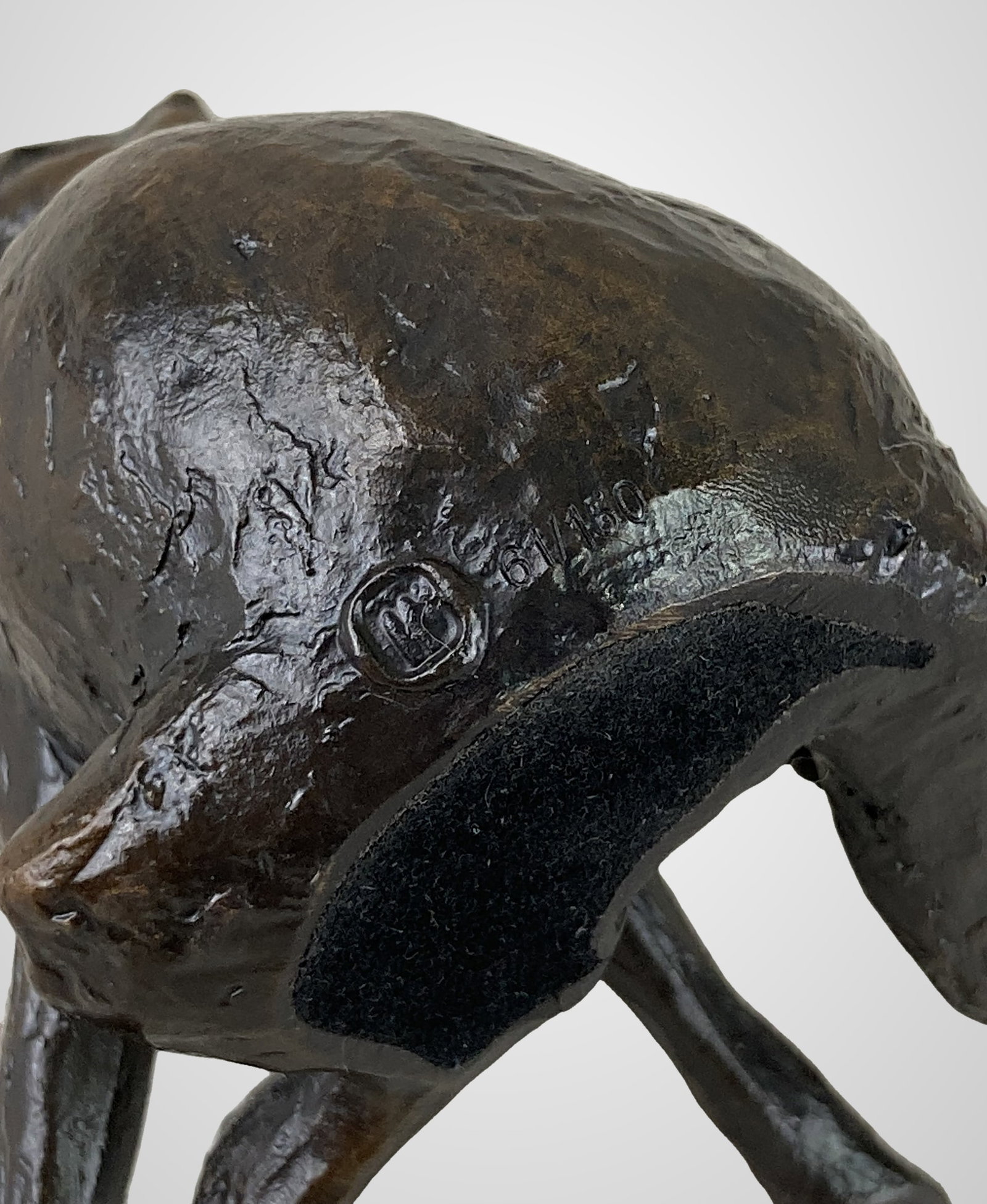 Michael Simpson Bronze Cat Figure - 6