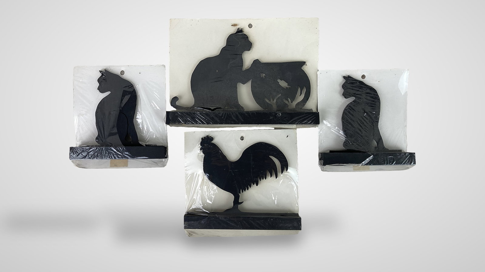 Lewis Bowen Carved Animal Silhouettes - 8
