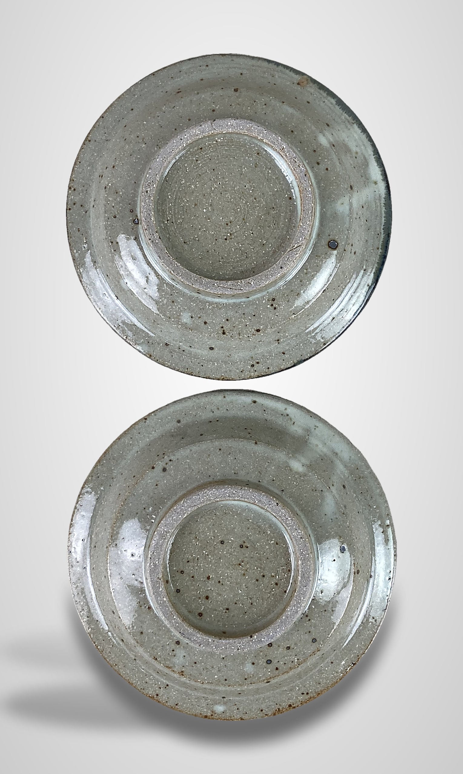 Studio Art Pottery Rooster and Rabbit Bowls - 5