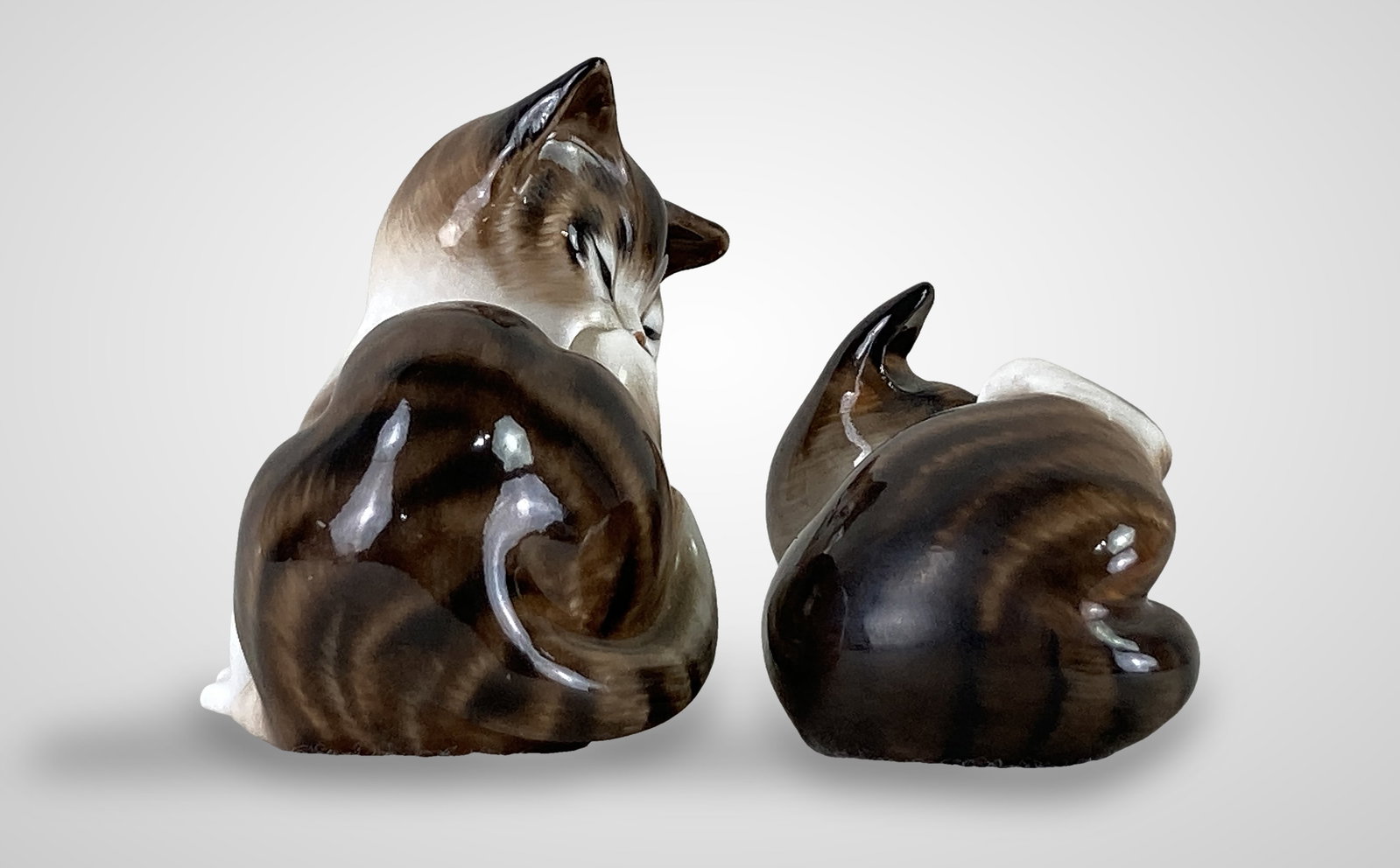 Royal Doulton Cat Figurines - 3