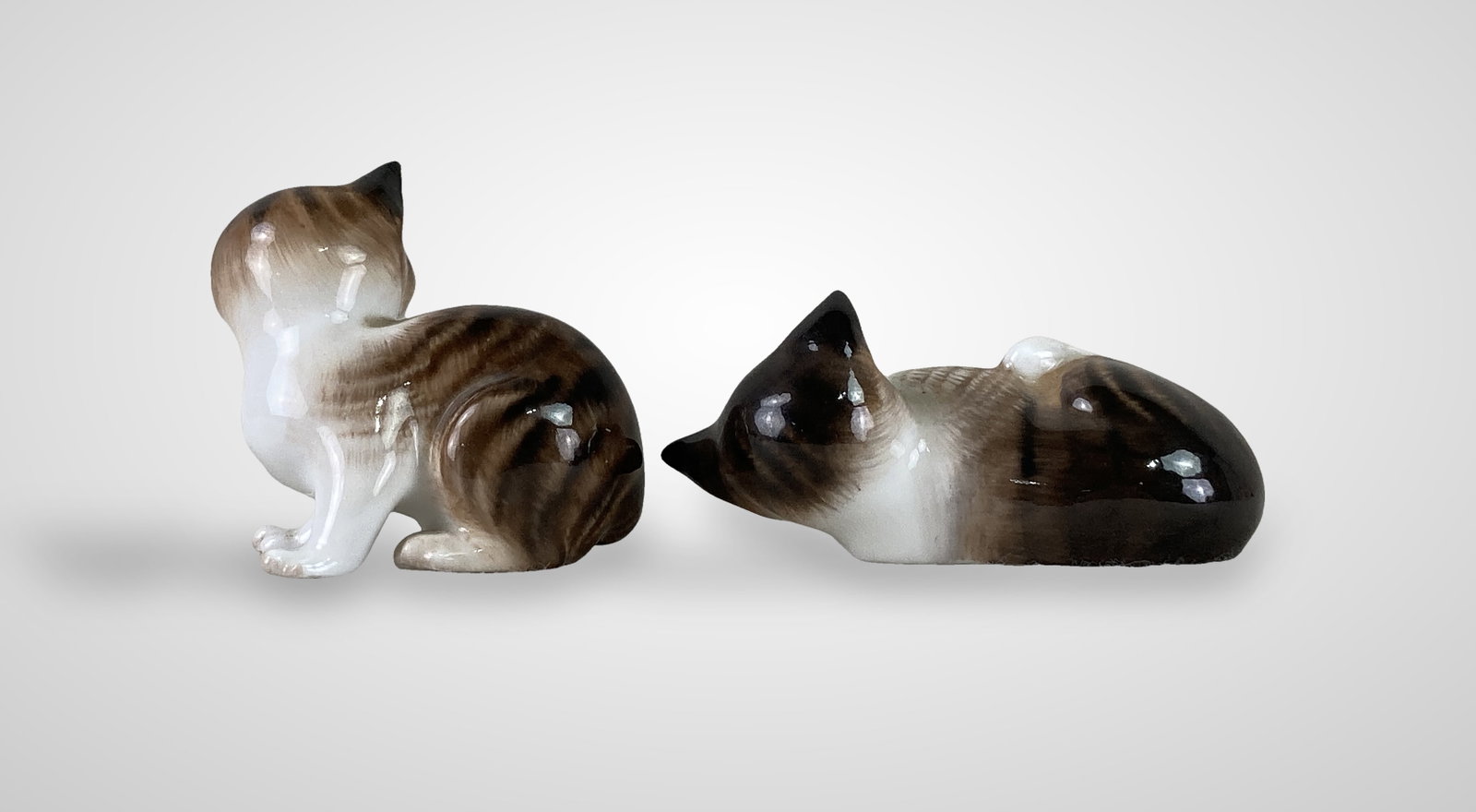 Royal Doulton Cat Figurines - 4