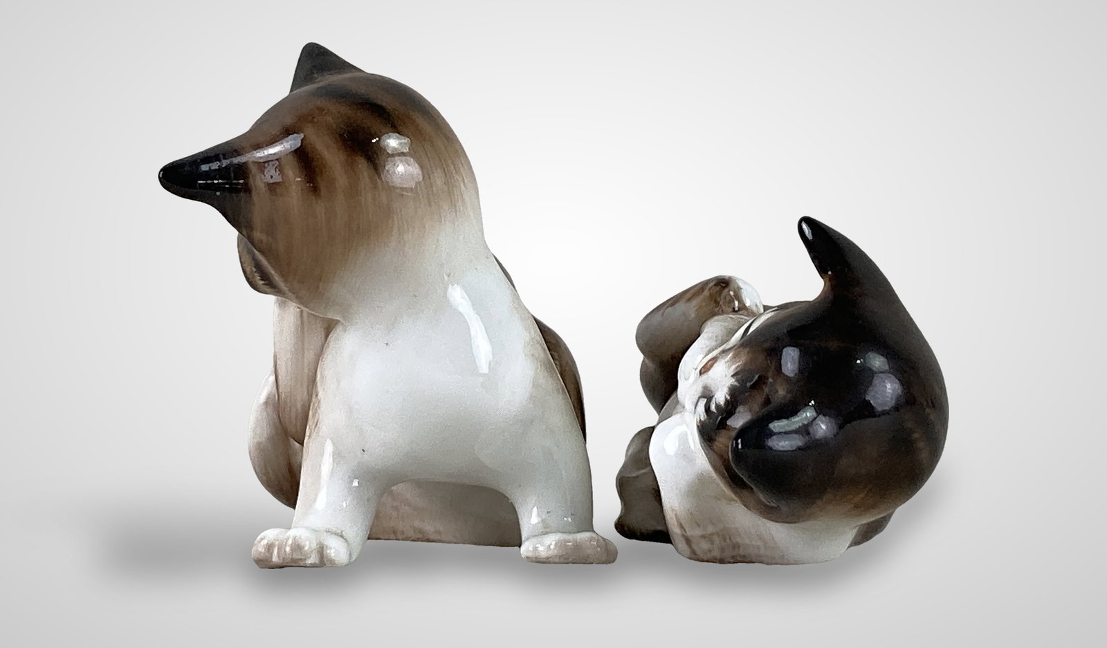 Royal Doulton Cat Figurines - 5