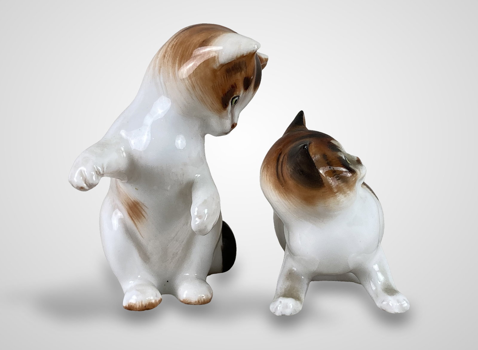 Royal Doulton Cat Figurines - 3