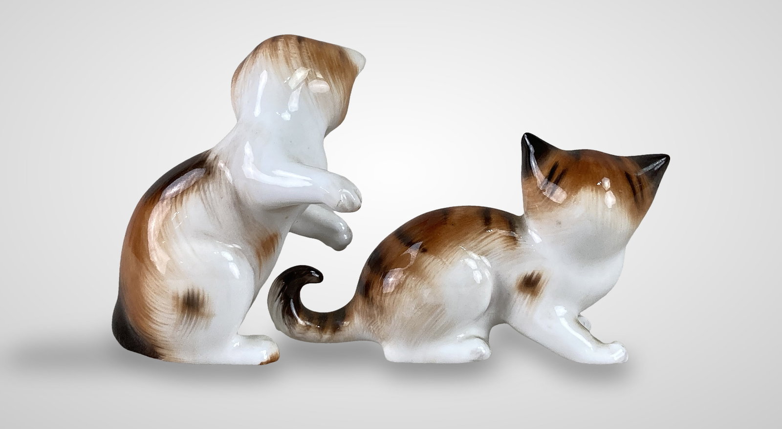 Royal Doulton Cat Figurines - 4
