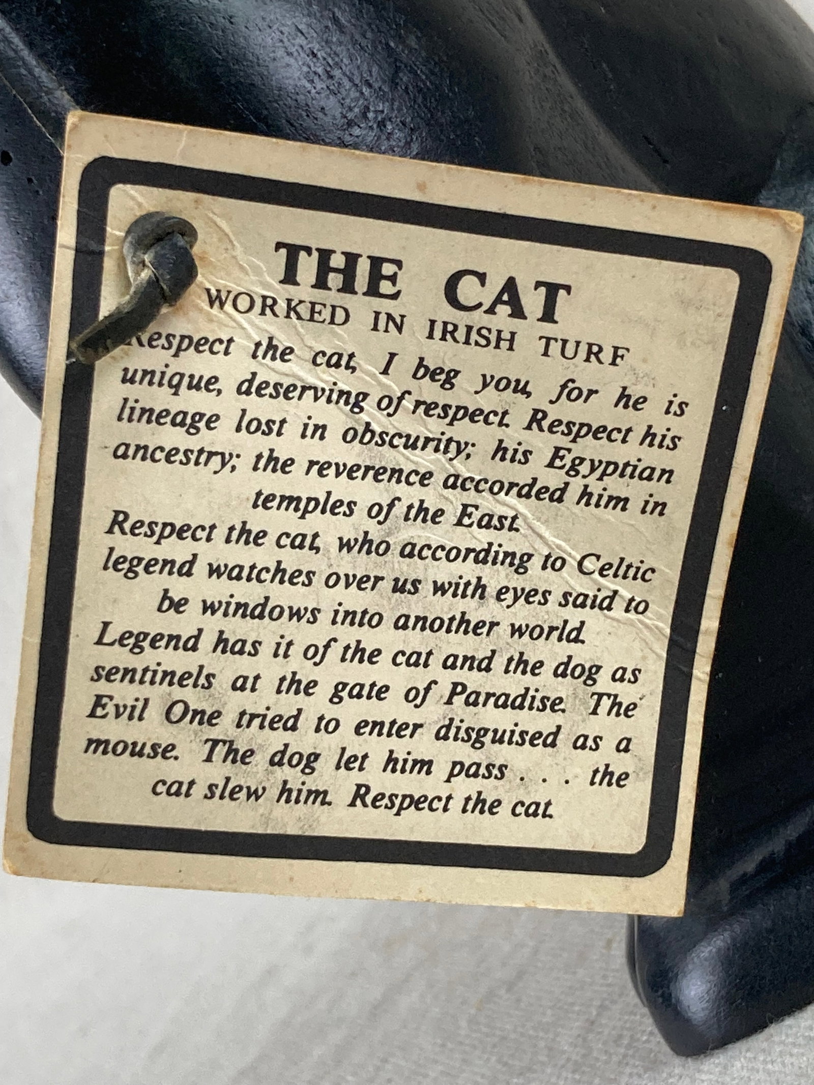 Owen Crafts Lucky Cat Figure - 6