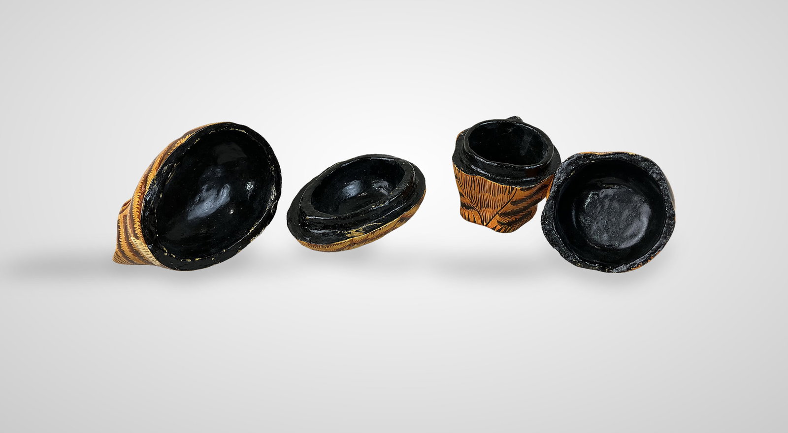 Pair of Cat Lacquer Boxes - 5