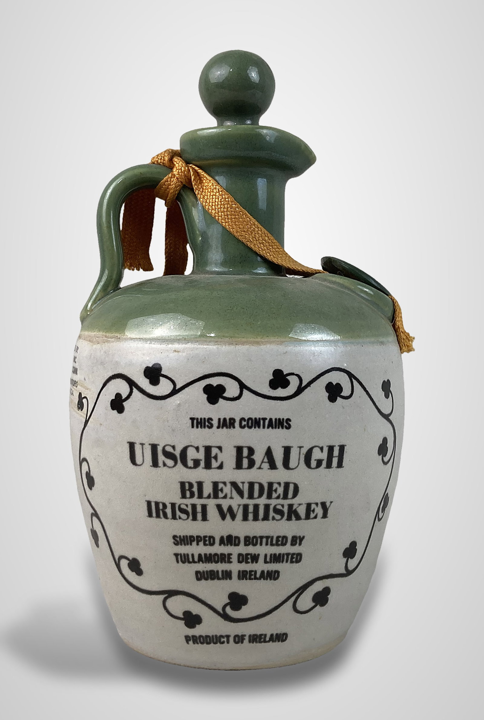 Tullamore Dew Ceramic Irish Whiskey Jug - 5