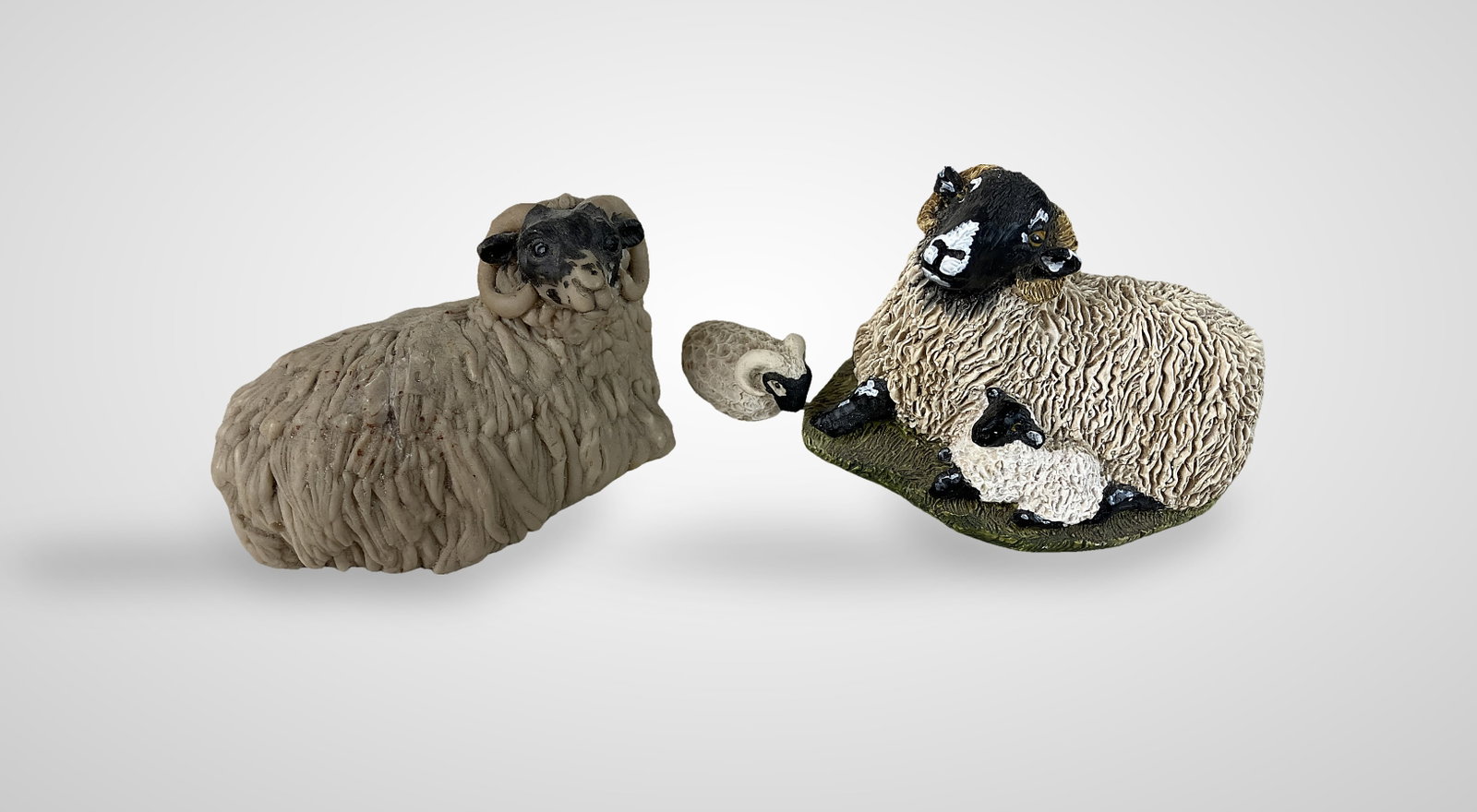 United Kingdom Sheep Figurines - 2