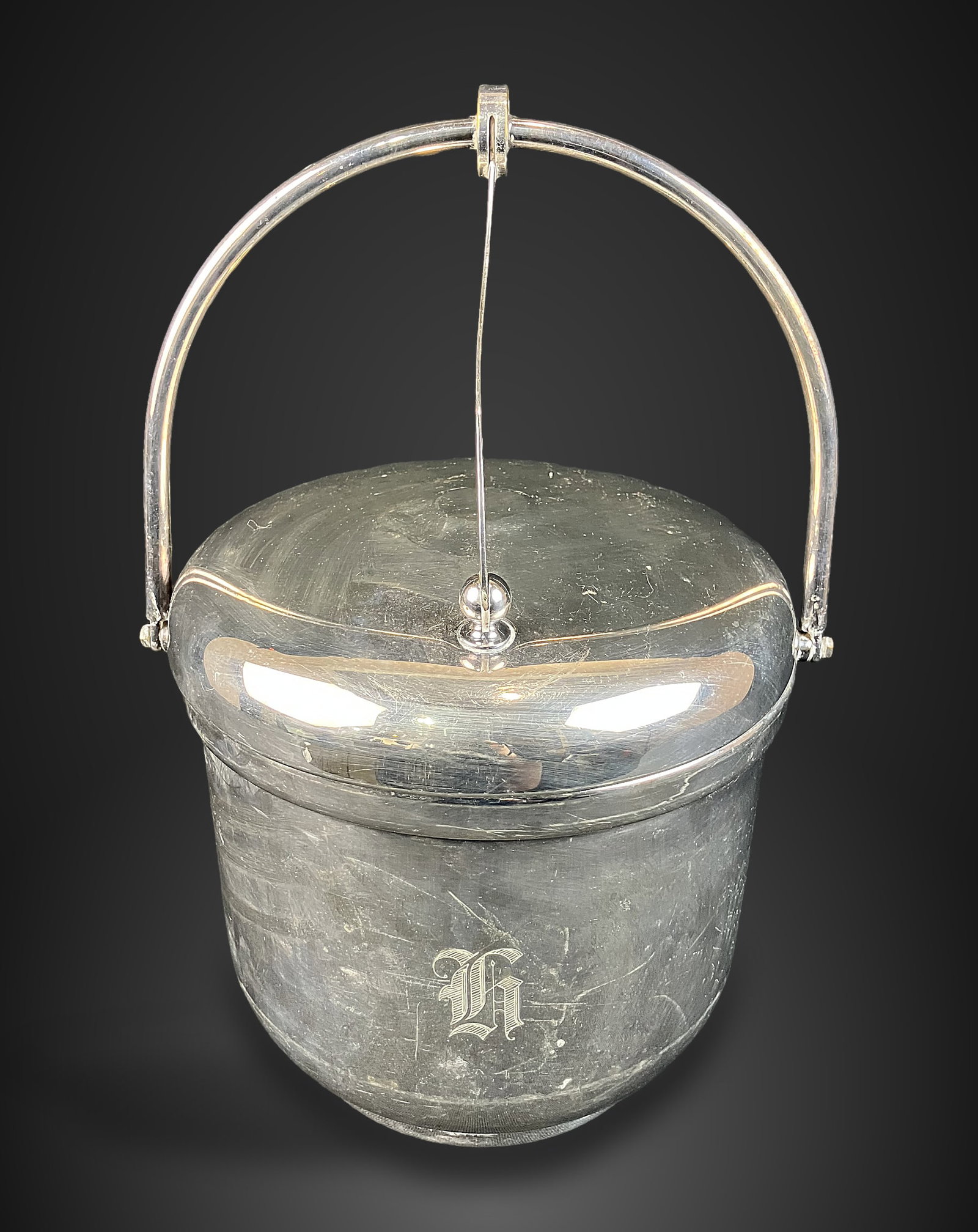 20th Century Silverplate Ice Bucket - 2