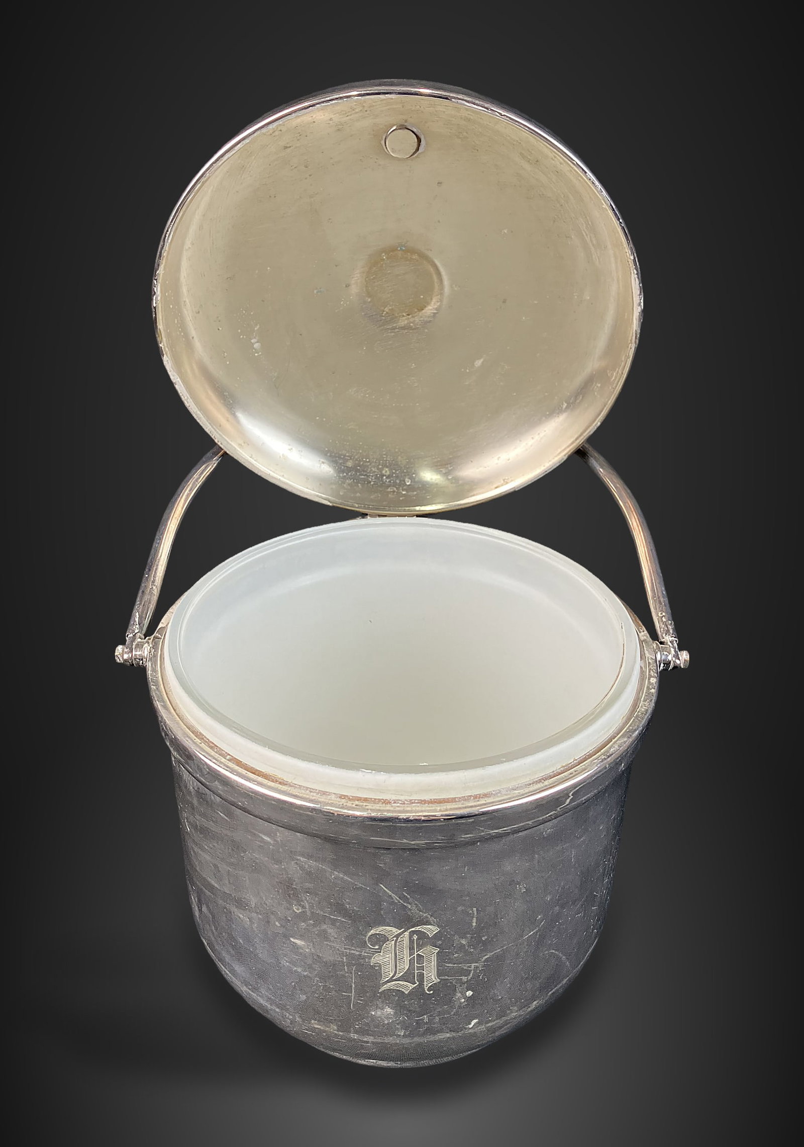 20th Century Silverplate Ice Bucket - 4
