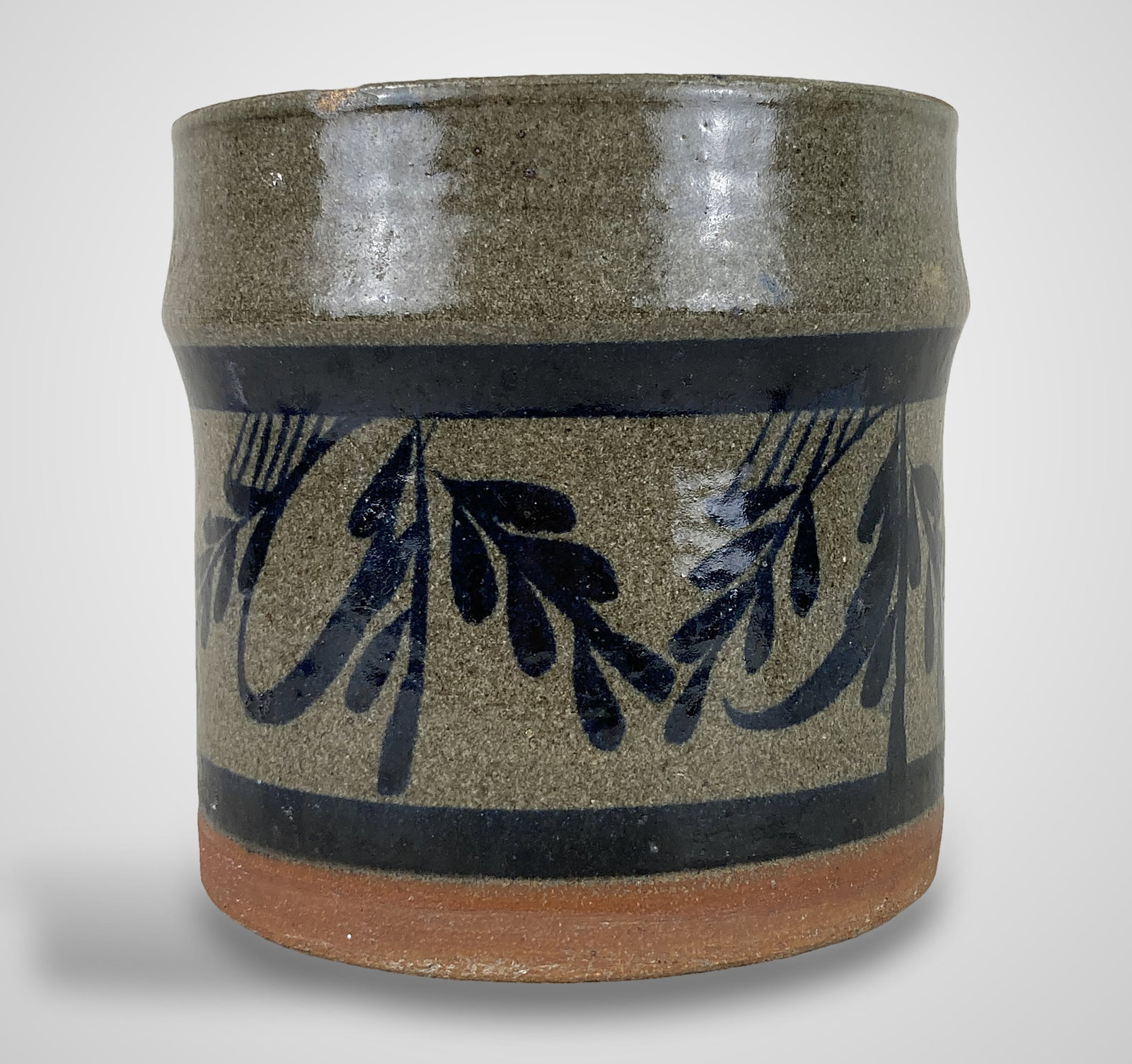 Art Pottery Stoneware Crock - 3