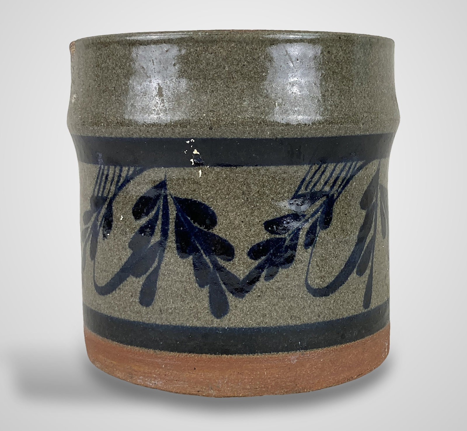 Art Pottery Stoneware Crock - 5