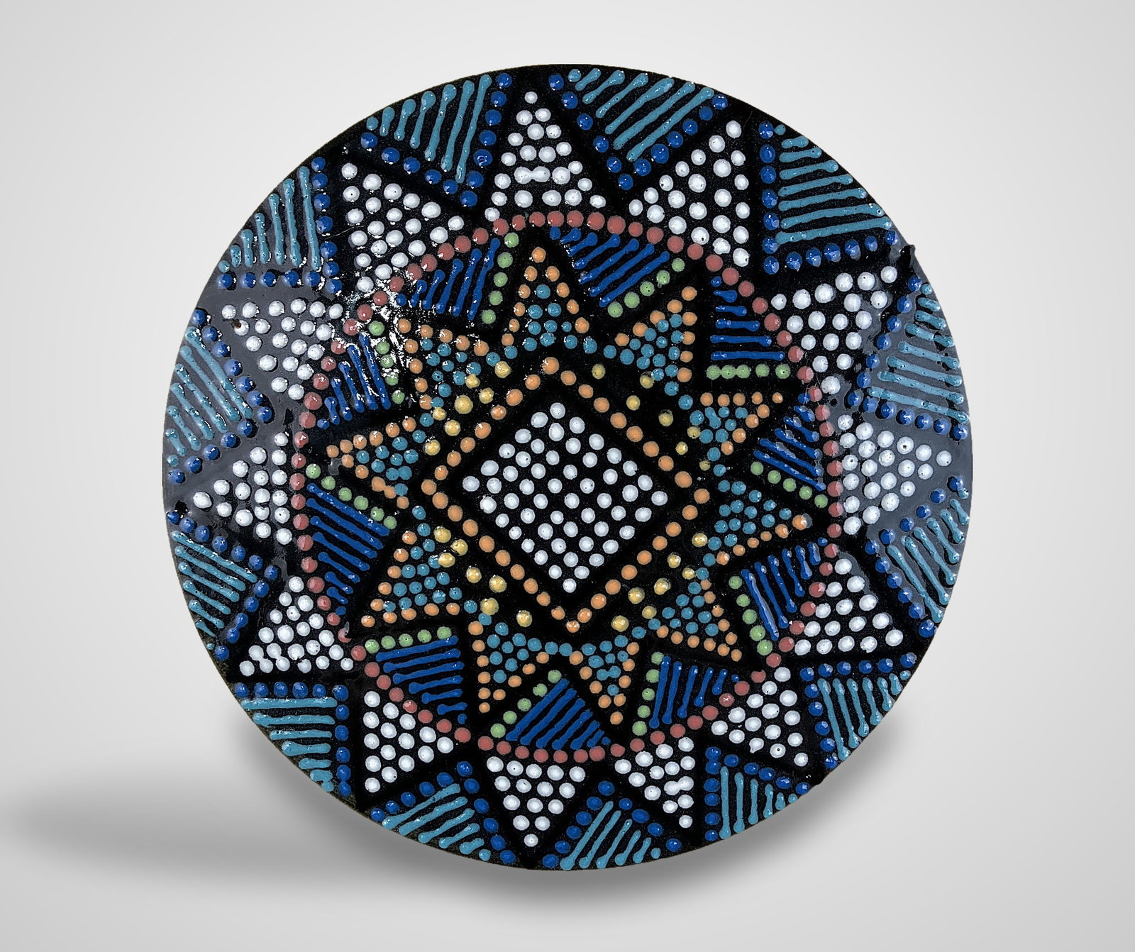 Massive Mfuneko Dingiswayo Decorated Plate - 2
