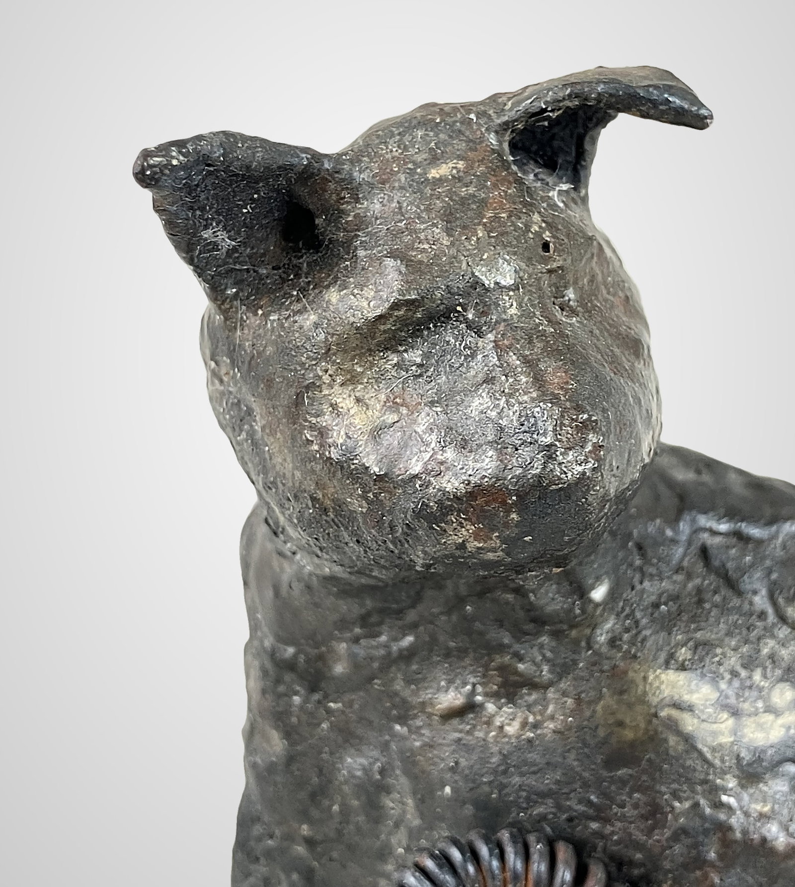 Cast Bronze Cat - 3