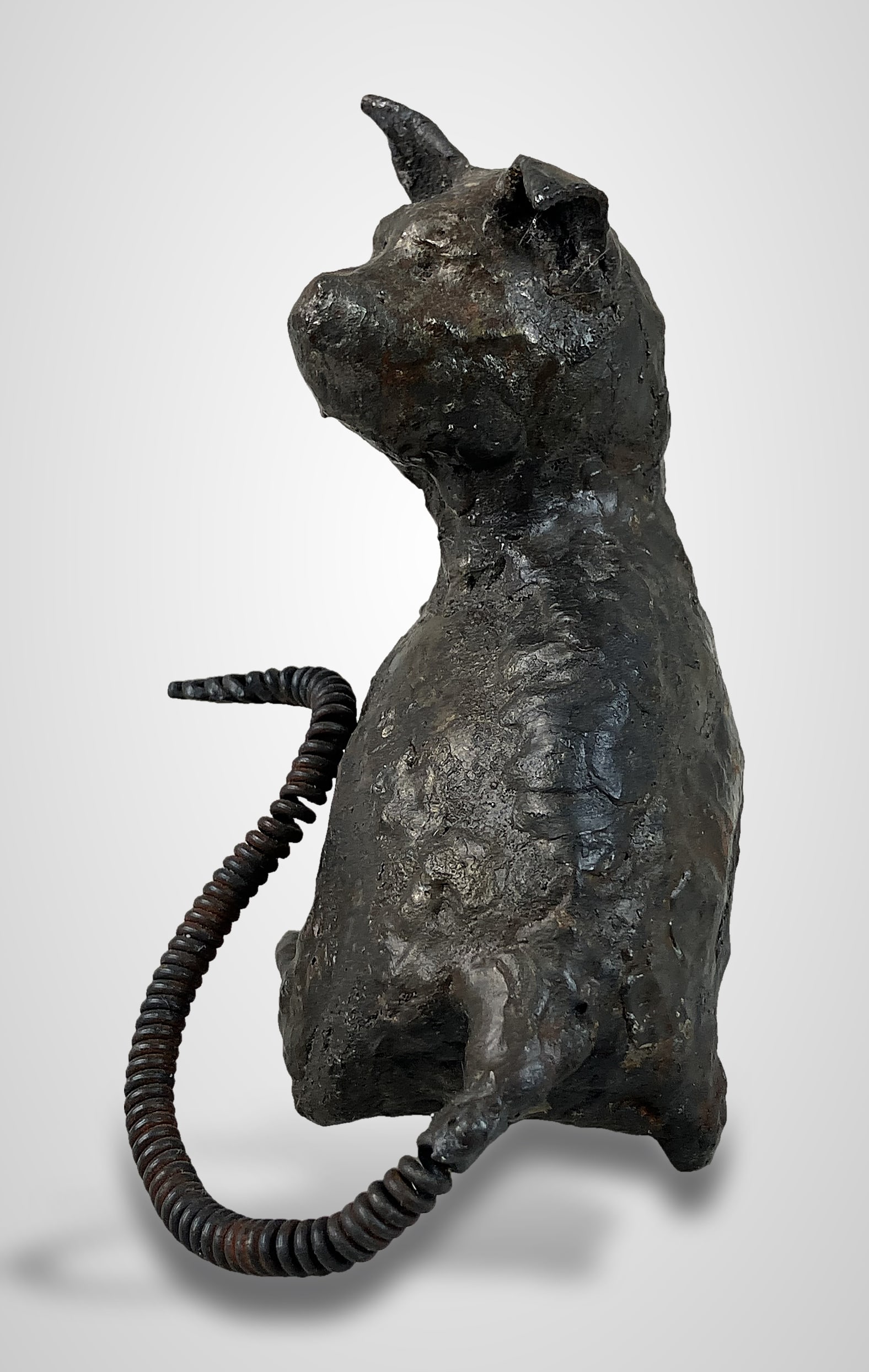 Cast Bronze Cat - 6