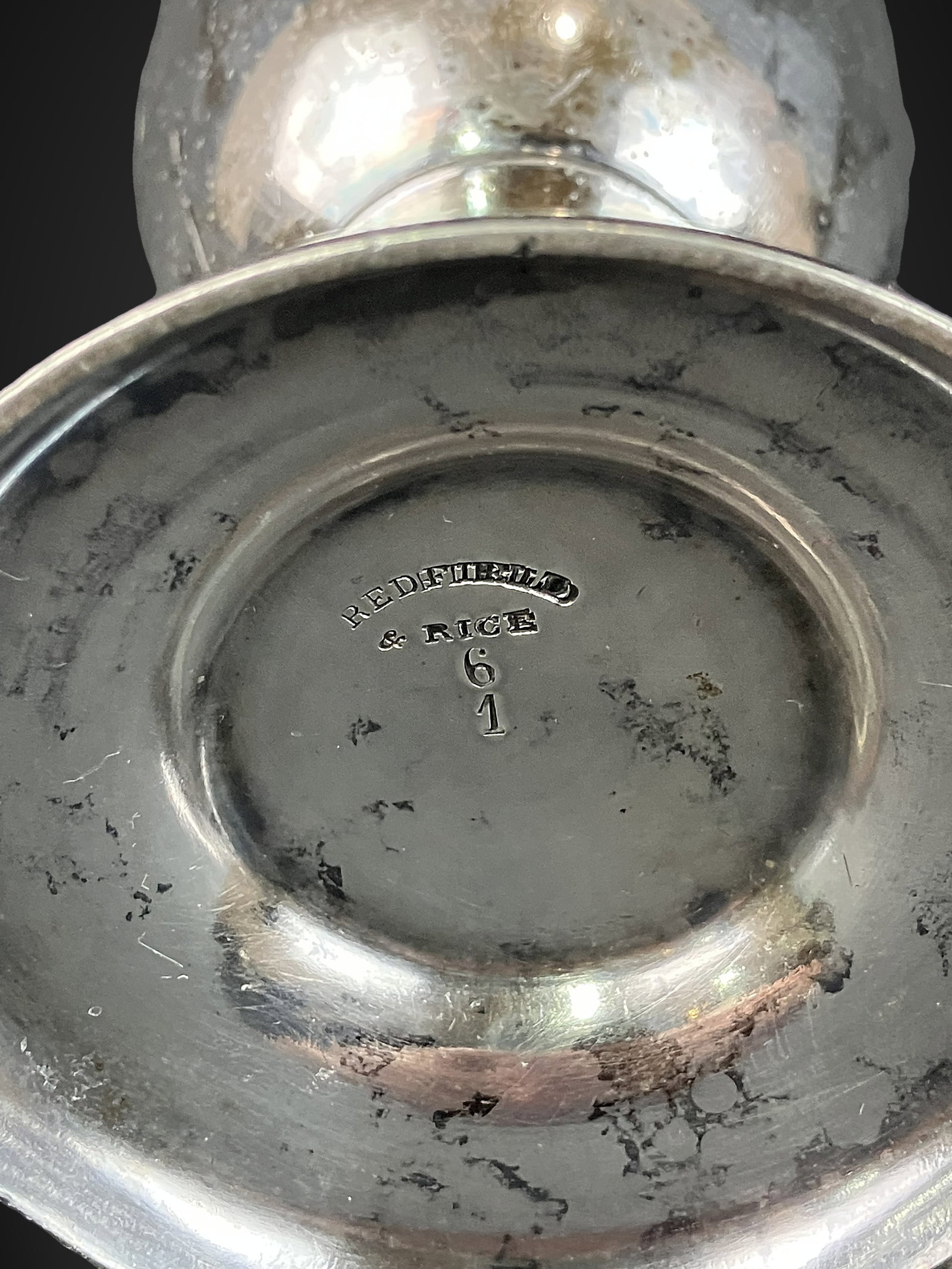 19th Century Silver Plate Chalice - 8