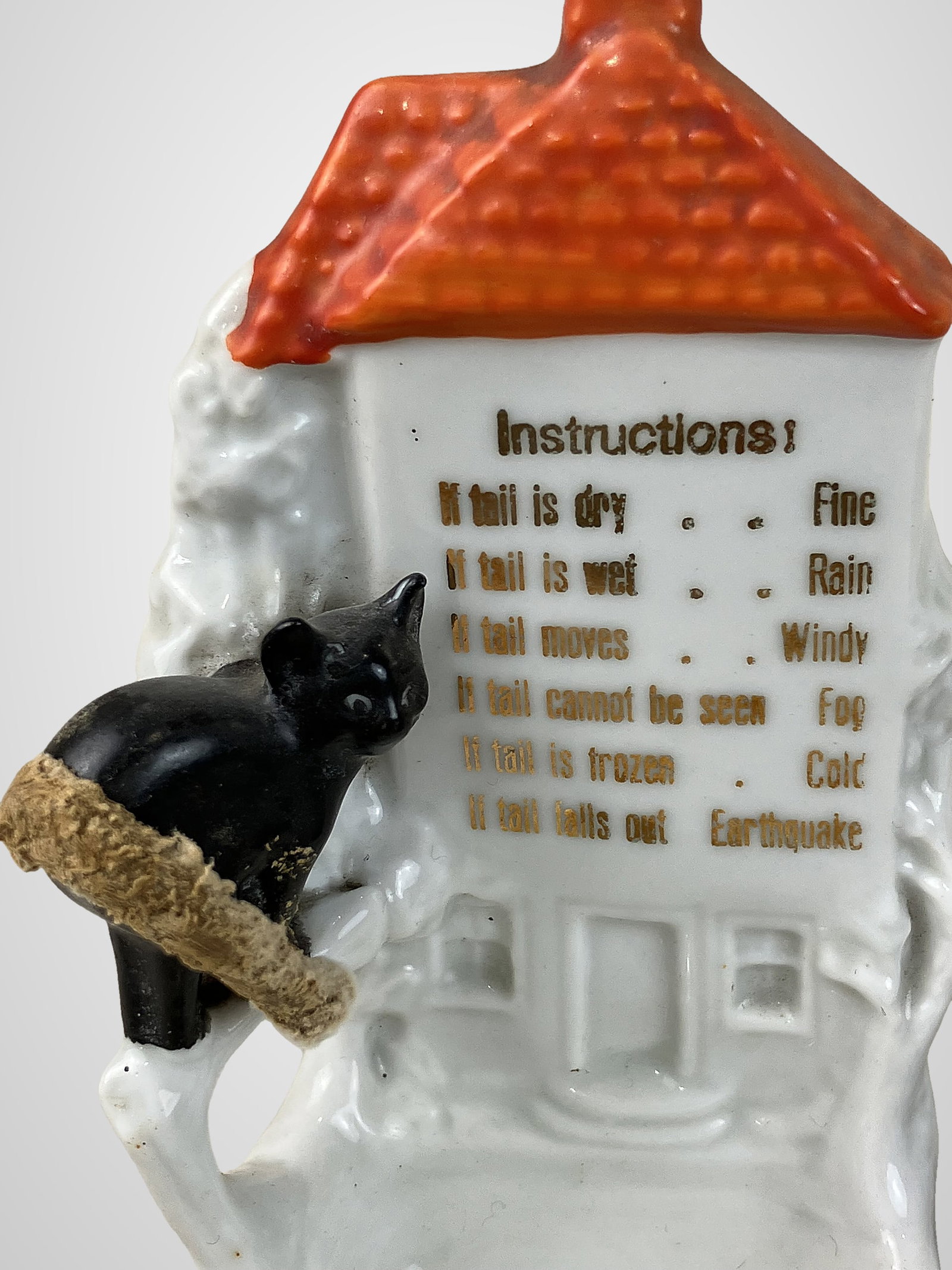 Ceramic Cat Figurines - 2
