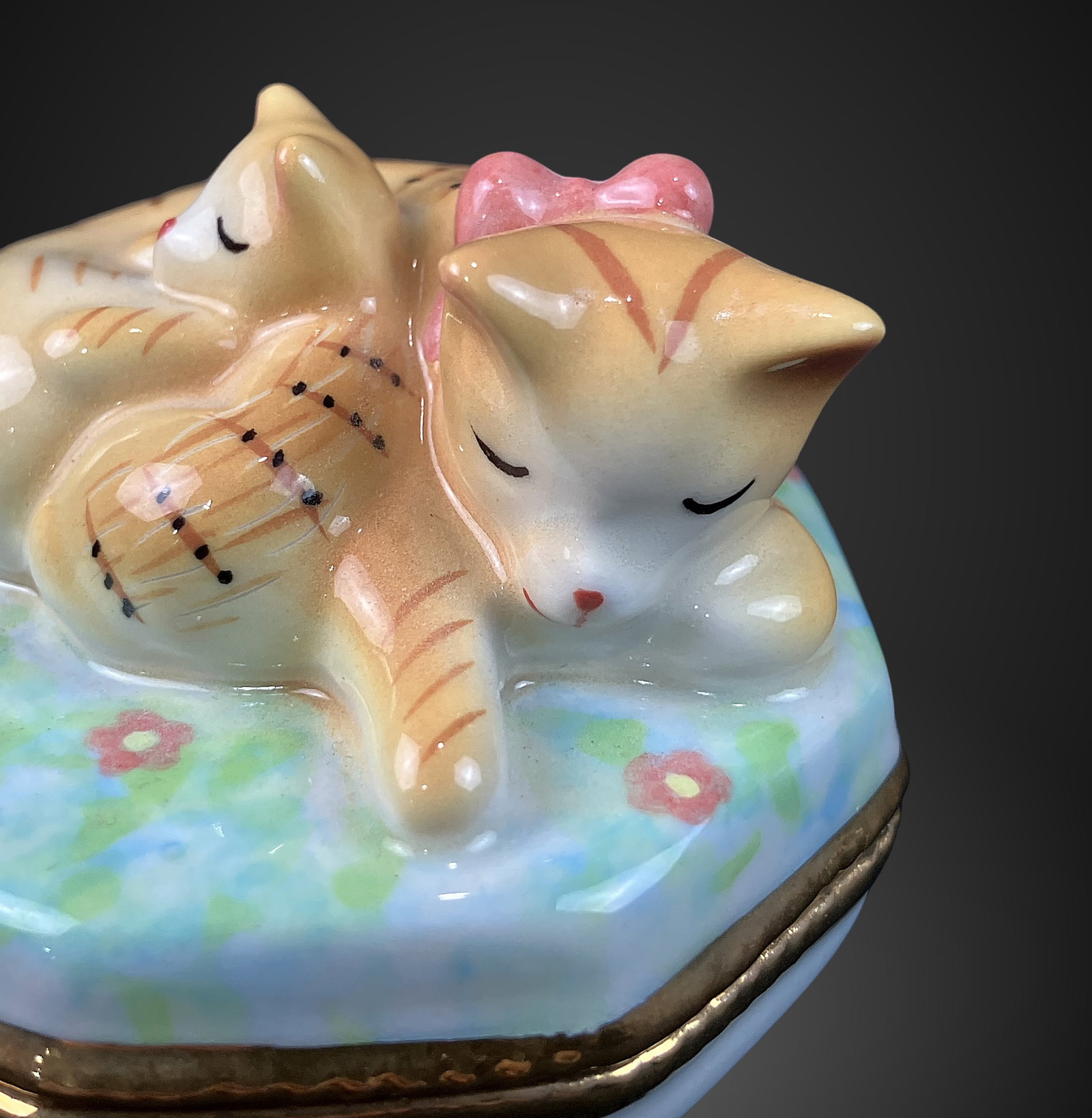Cat Trinket Box and Ring Holder - 7