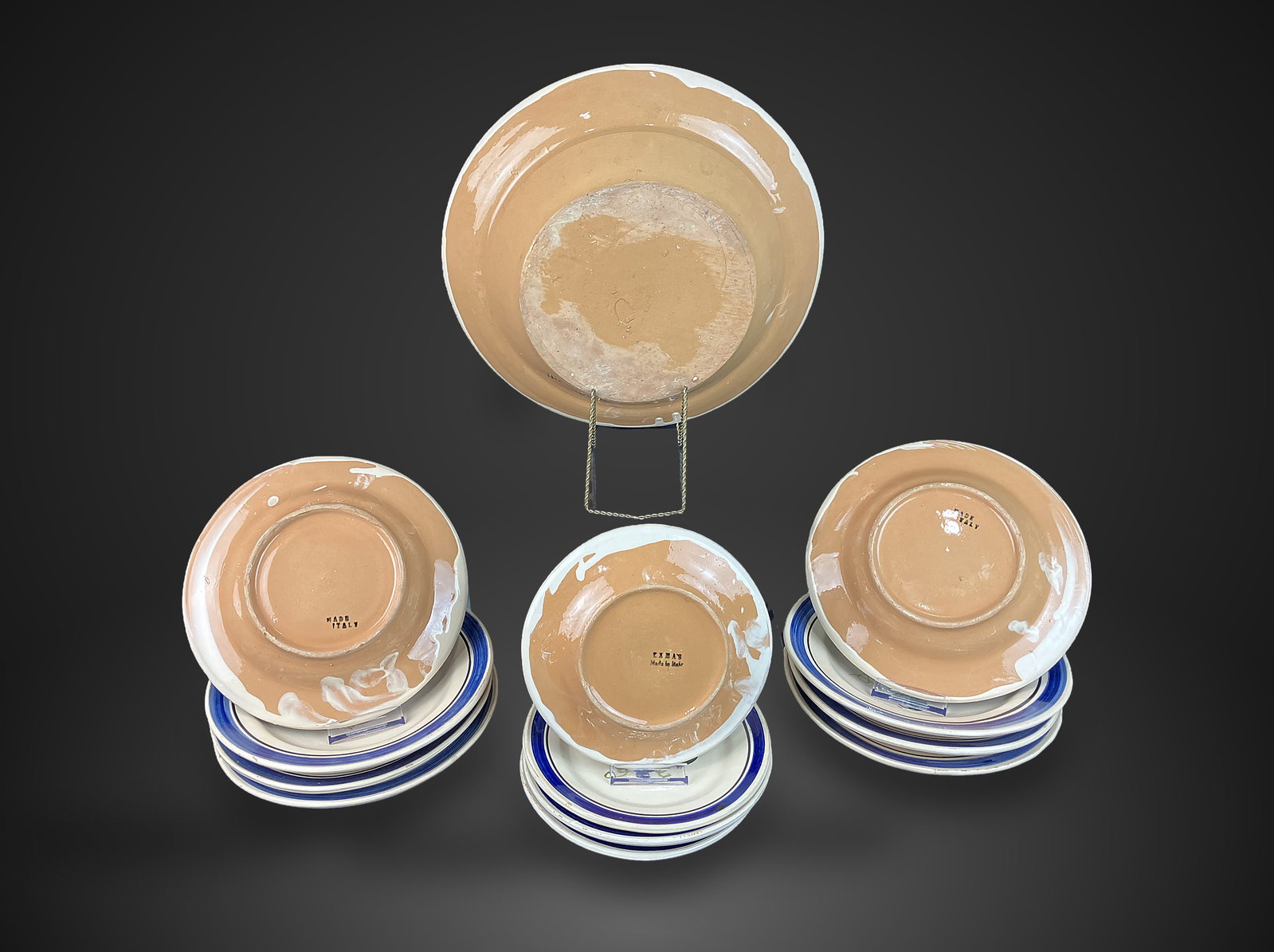 Italian Lamas Ceramiche Dinnerware Set - 5