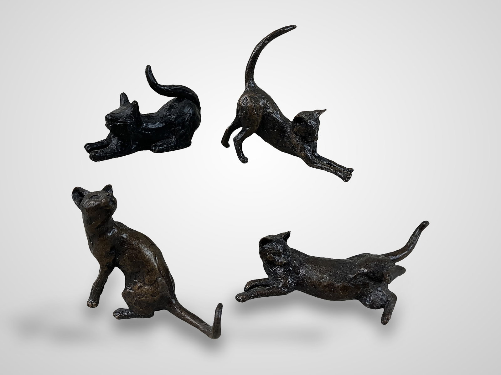 Michael Simpson Cast Bronze Cats (1 of 10)