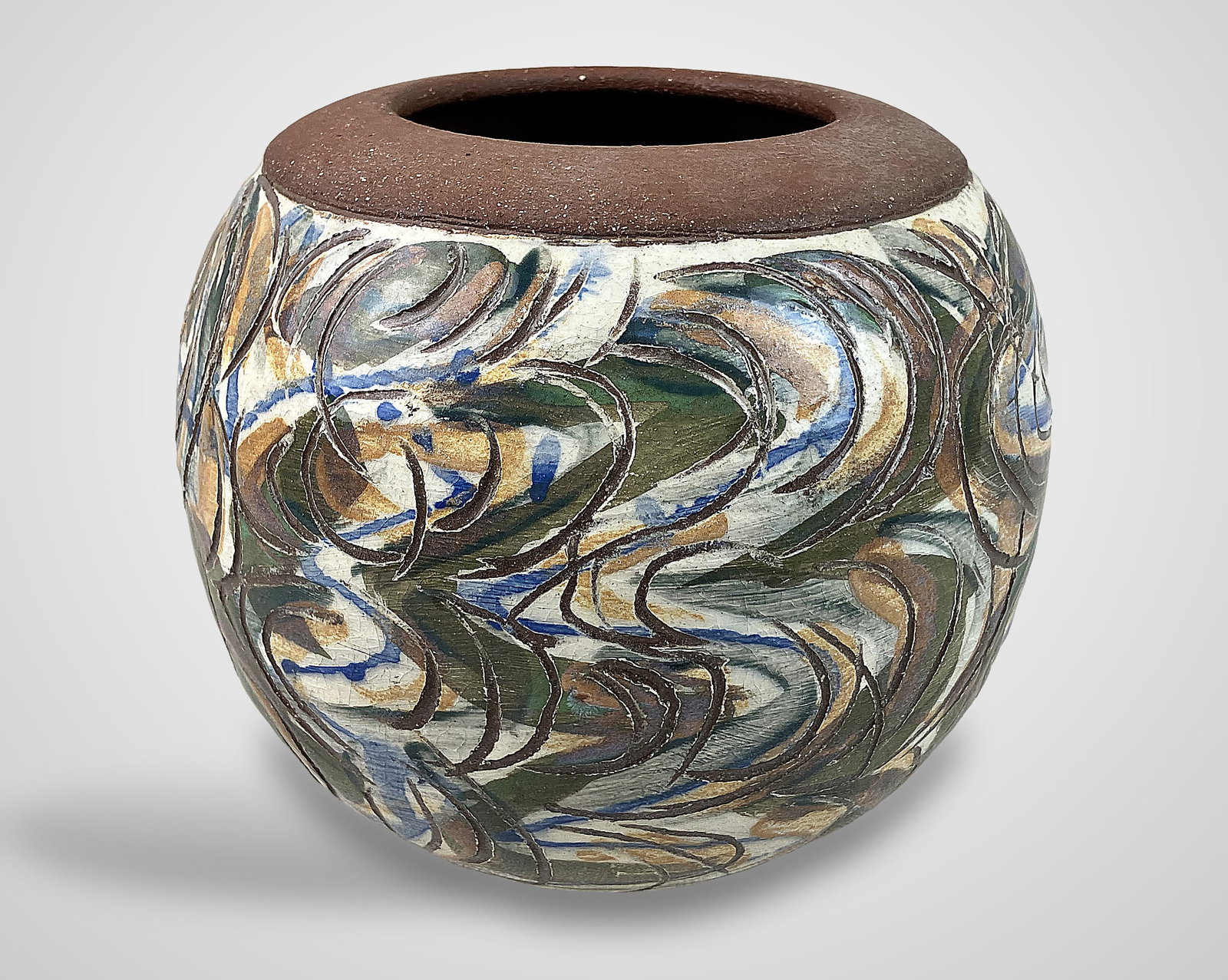 Studio Pottery Vase (1 of 9)
