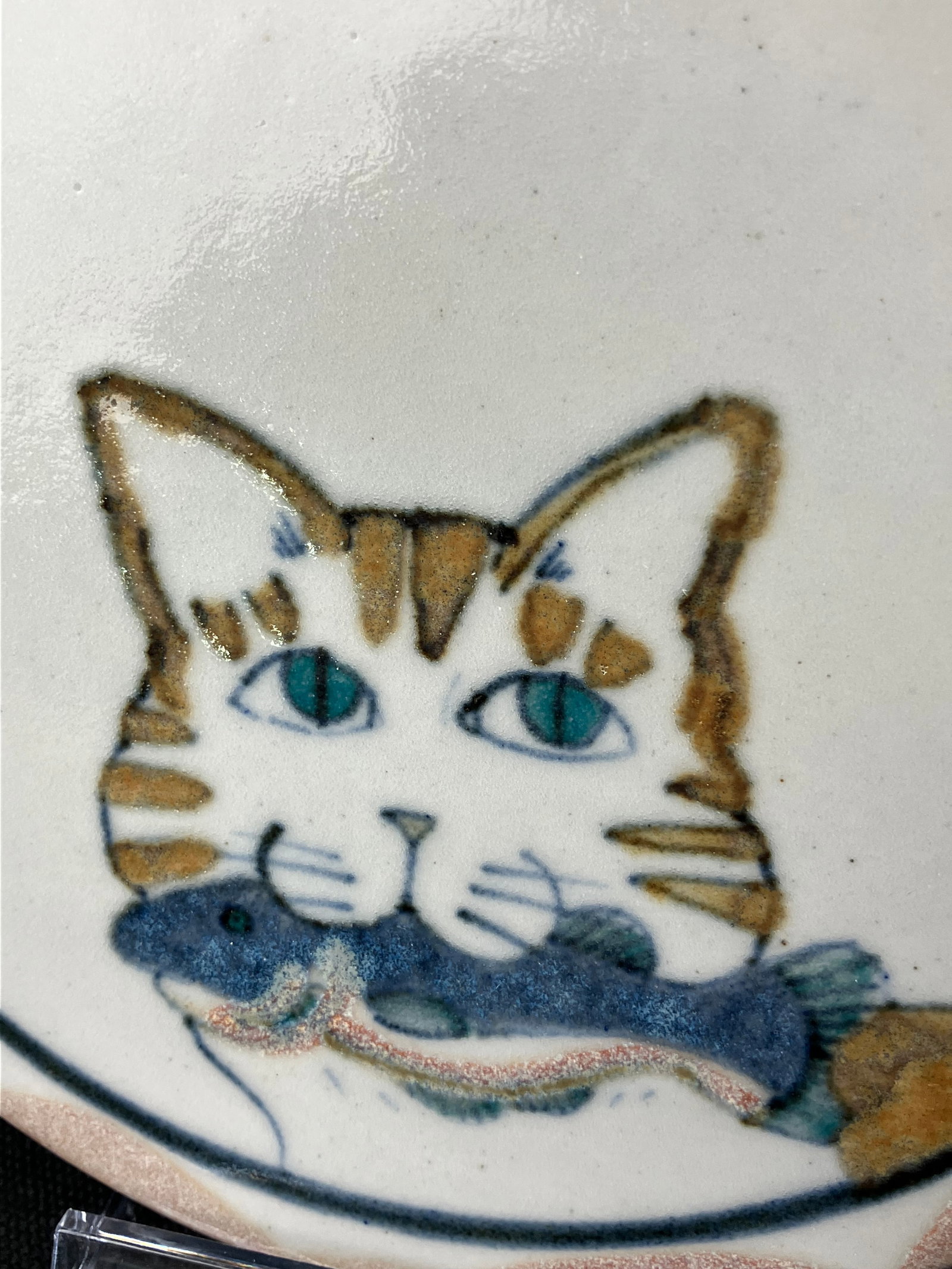 Highland Stoneware Cat Plates - 4